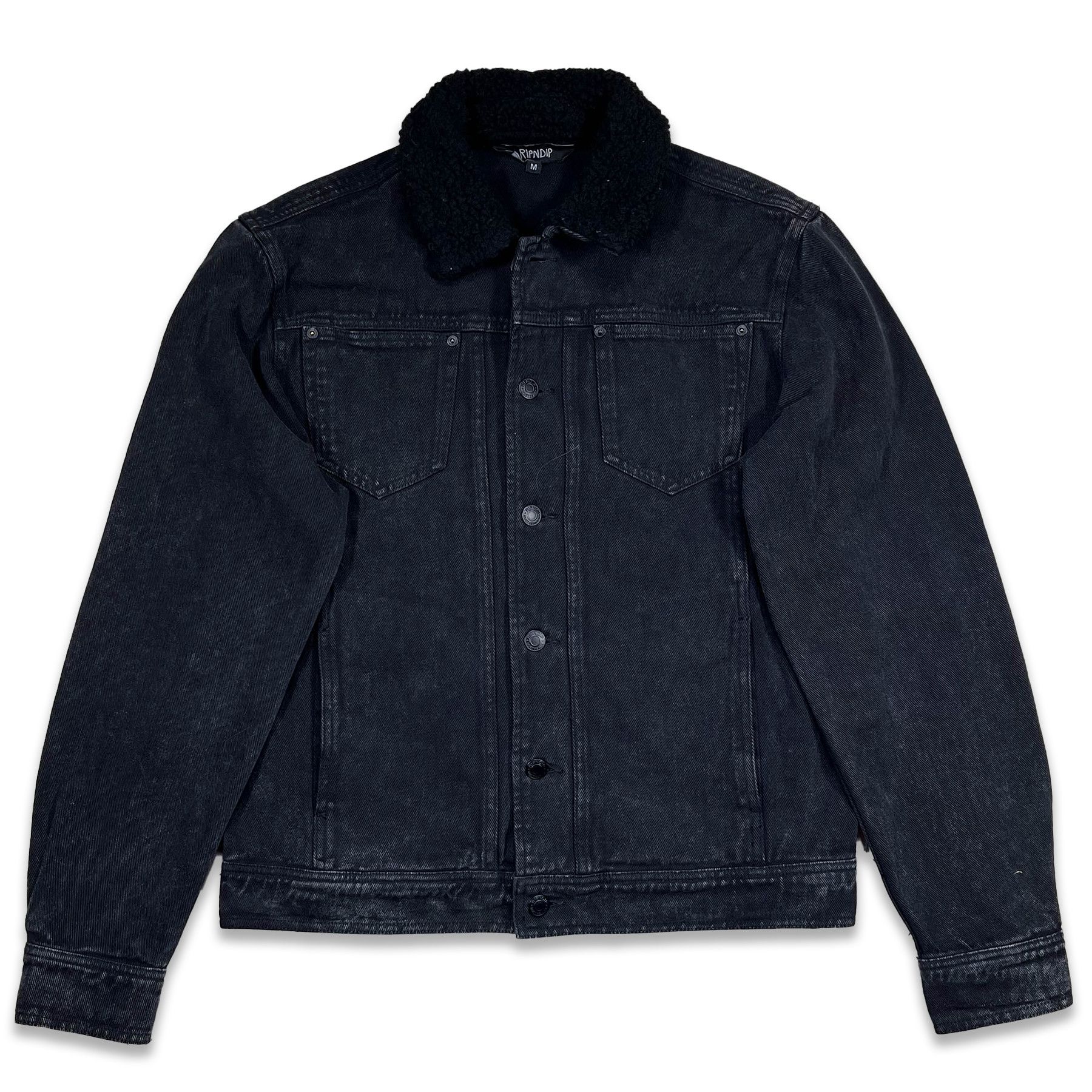 RIPNDIP Ripndip denim overshirt jacket • M size Size US M / EU 48-50 / 2 - 2 Thumbnail