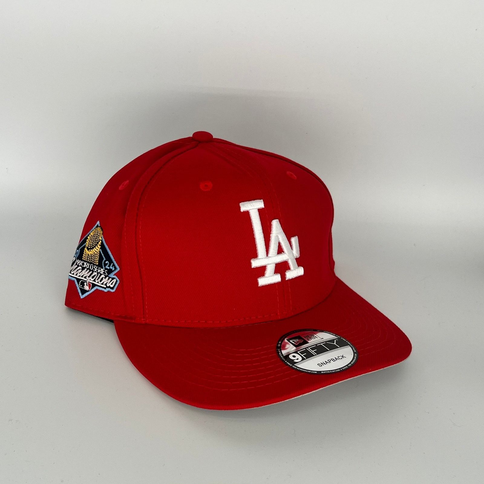 New Era Red Los Angeles Dodgers 2024 World Series Champions New Era Size ONE SIZE - 1 Thumbnail