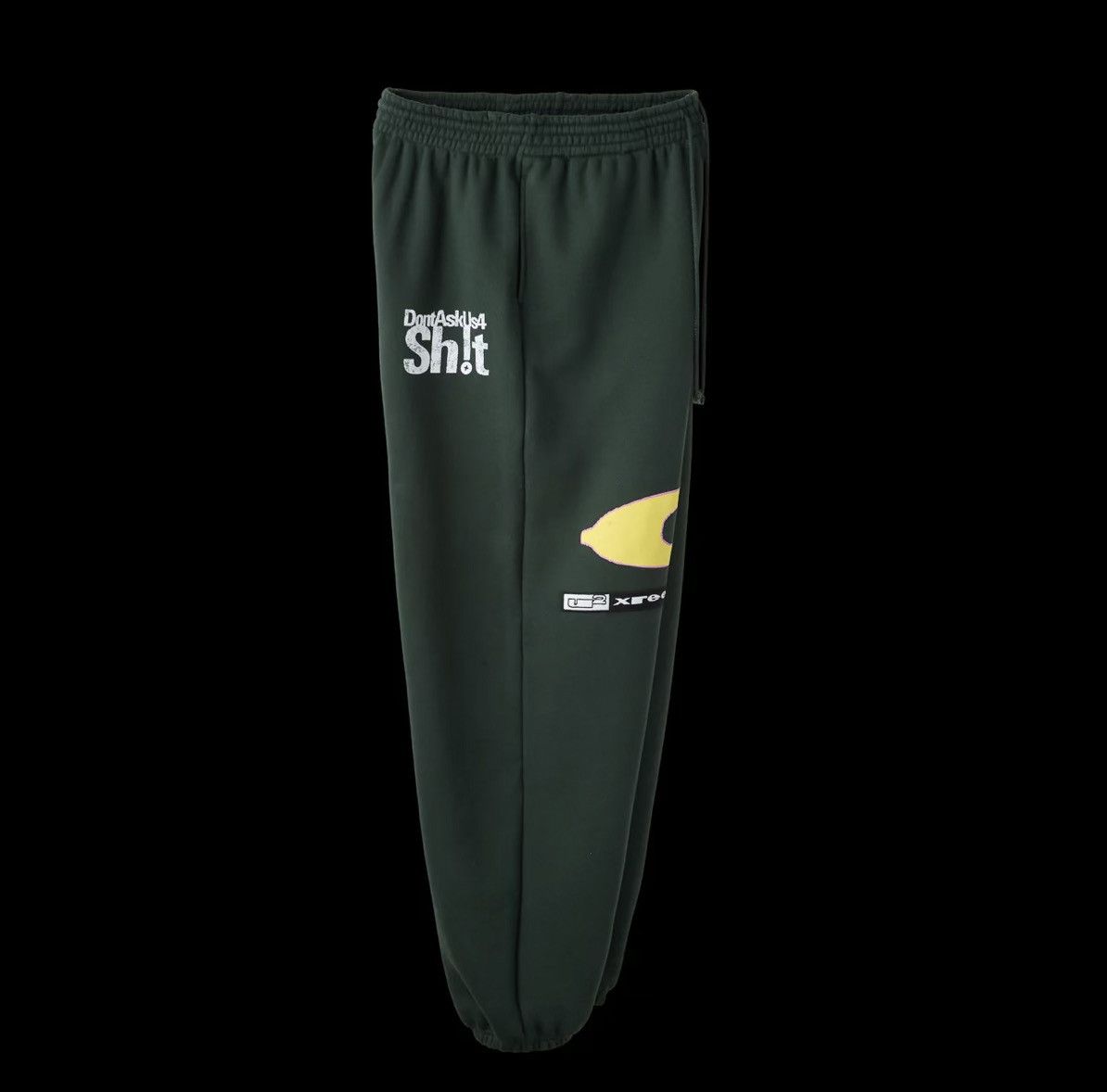 The GV Gallery The GV Gallery x GU Green Garbage Sweatpants (Medium) Size US 32 / EU 48 - 5 Thumbnail
