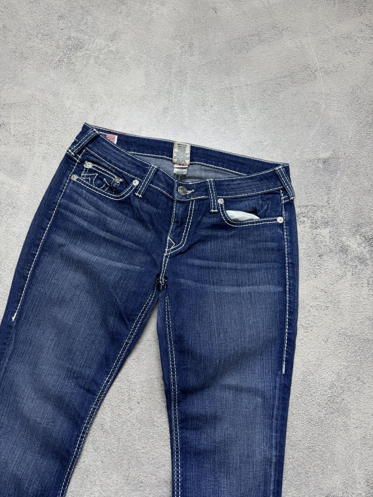 True Religion Vintage Y2k True Religion USA Denim Jeans 90’s Size 30" / US 8 / IT 44 - 4 Thumbnail