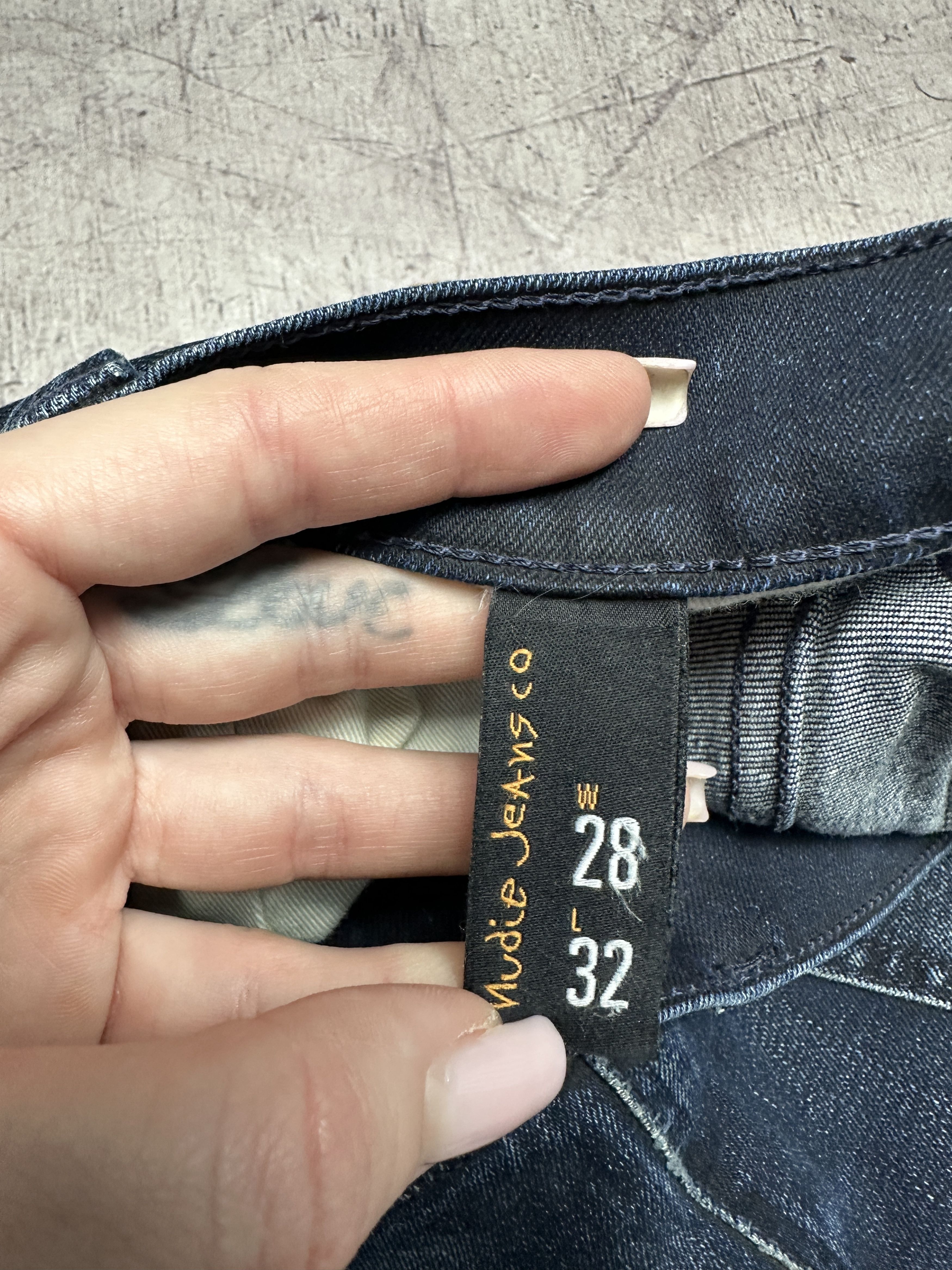 Nudie Jeans Nudie Jeans Lean Dean Mens Denim Pants Size US 28 / EU 44 - 8 Thumbnail