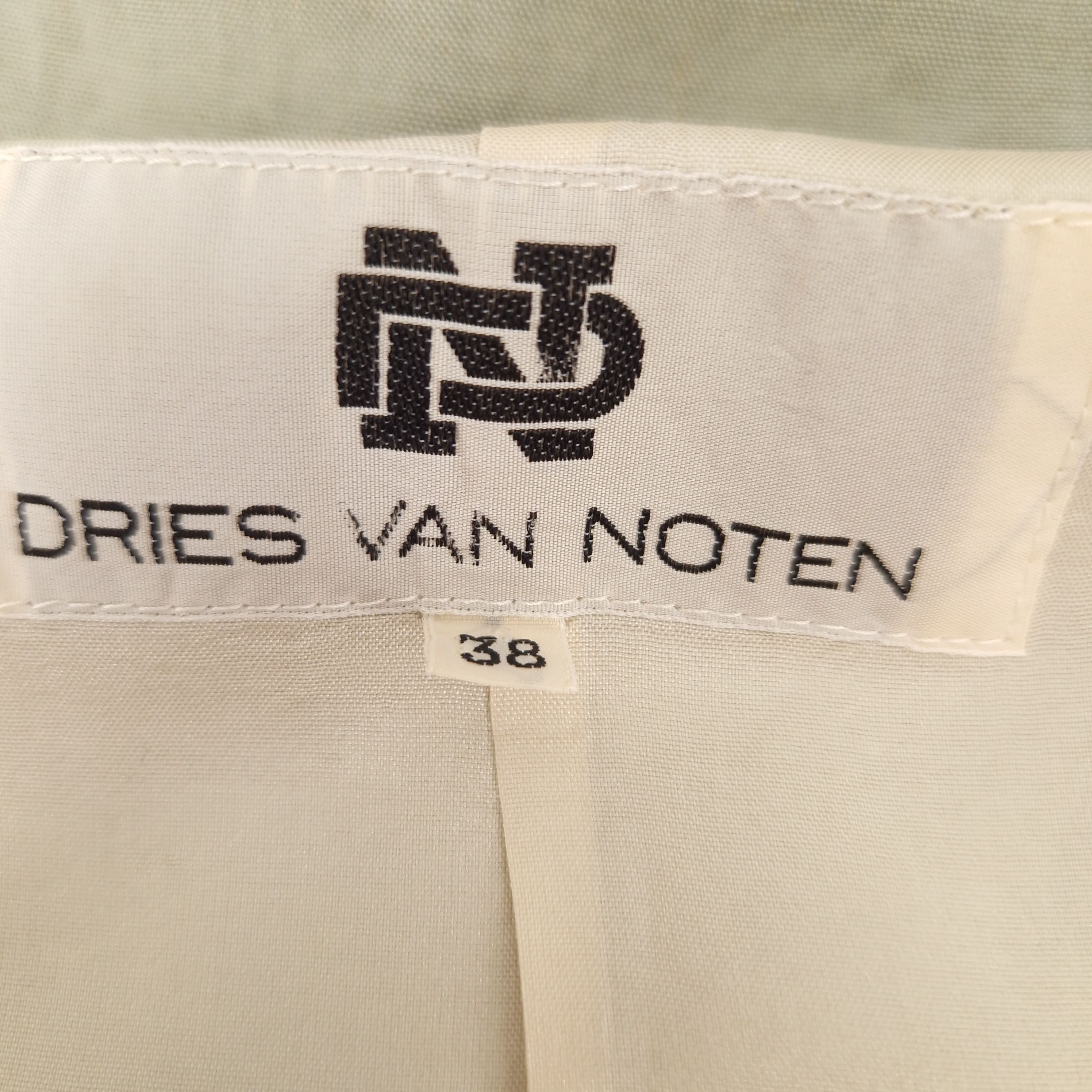 Dries Van Noten Early DVN 90s Hemp Jacket Size S / US 4 / IT 40 - 10 Thumbnail