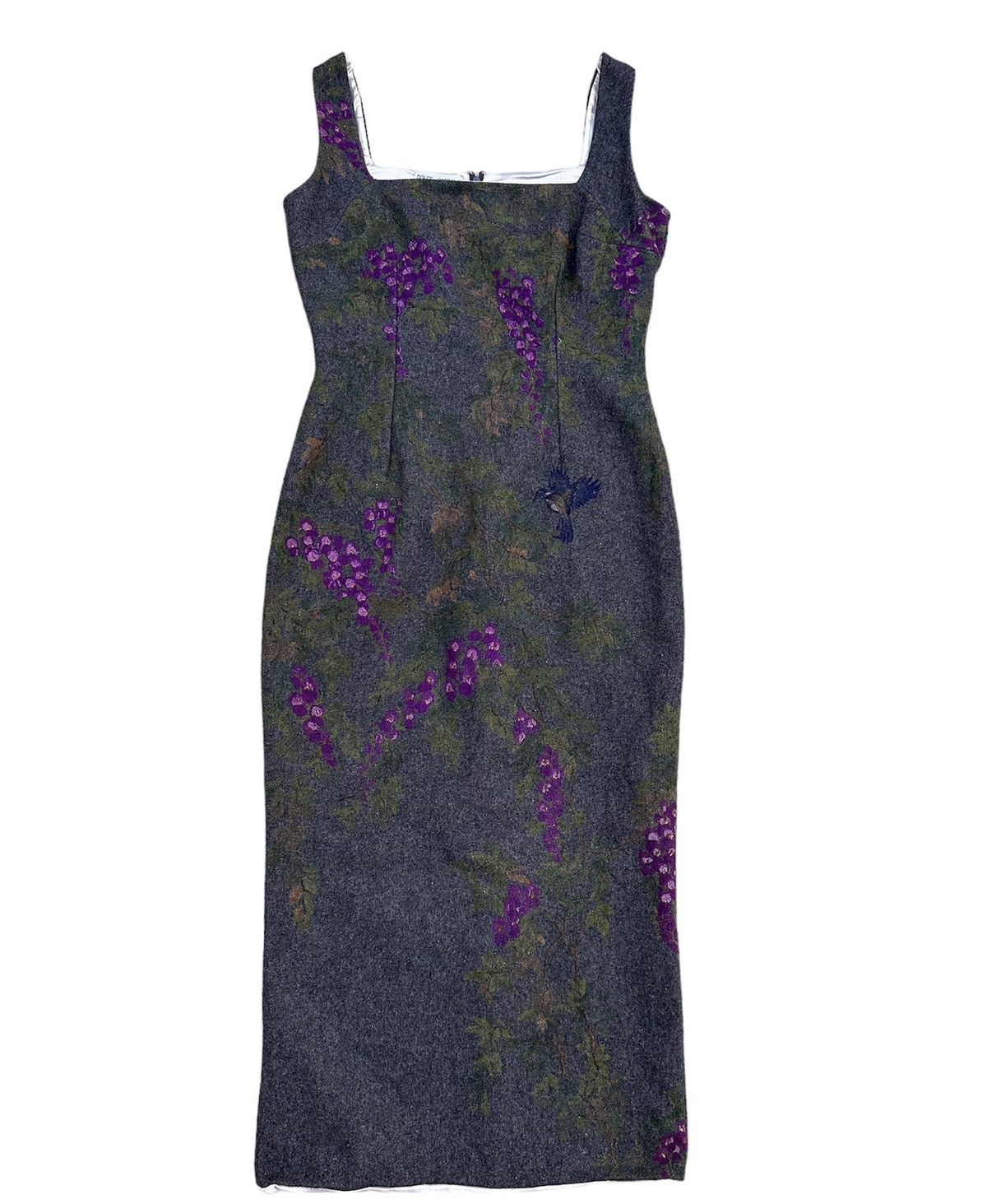 Archived! FW98 Dolce & Gabbana Wool Hand Painted Dress