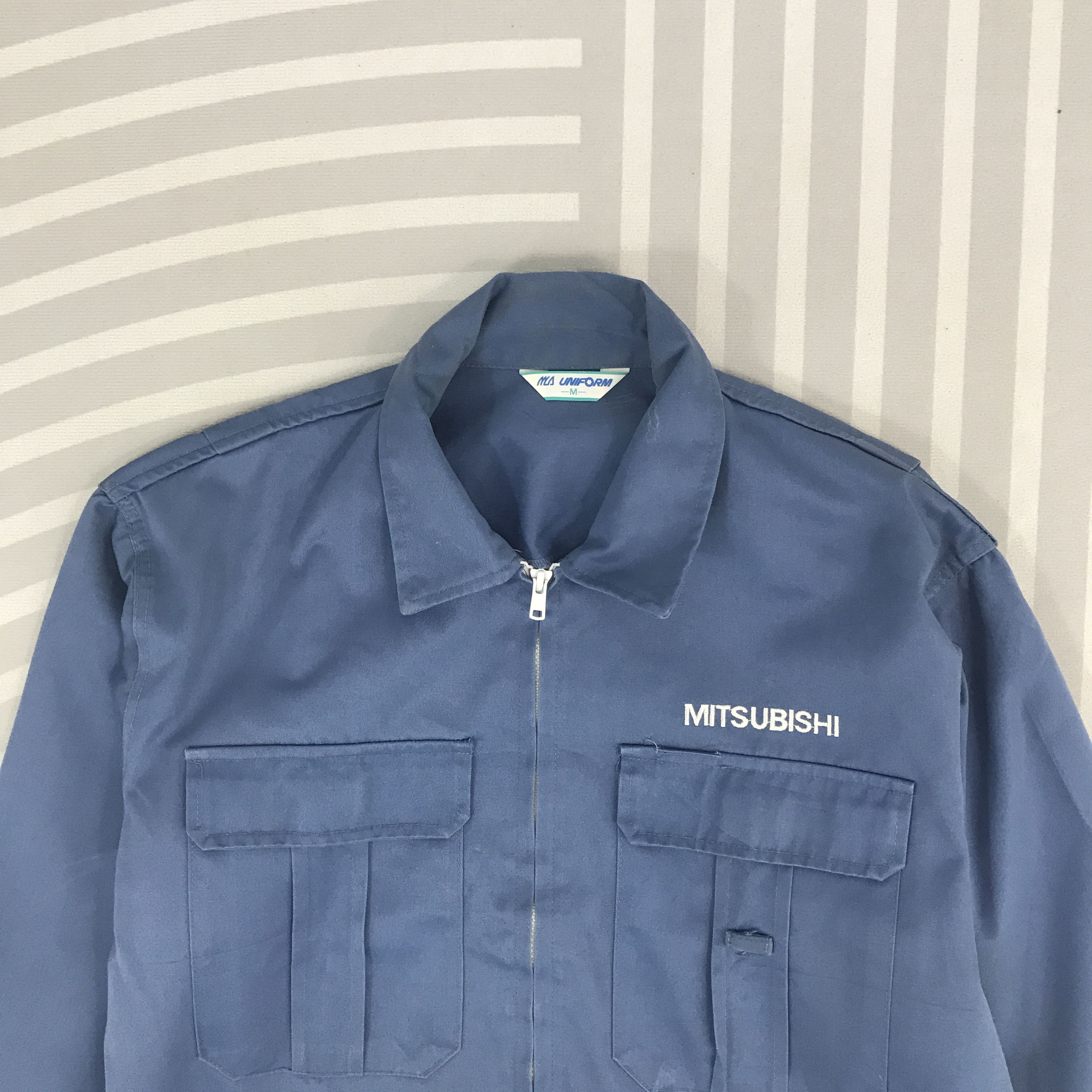 Japanese Brand × Vintage Vintage Mitsubishi Racing japan uniform Jacket Size US M / EU 48-50 / 2 - 2 Thumbnail