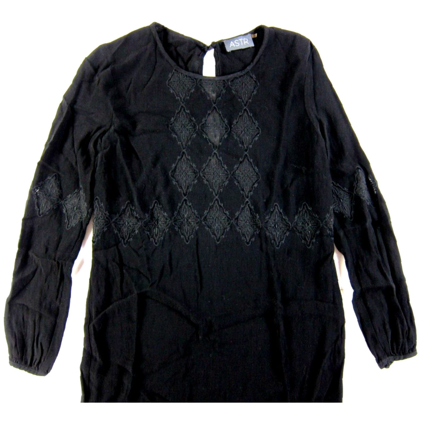 kiribati mini dress black Kit Black Drop Waist Mini Dress - XS Size - Women's Dresses