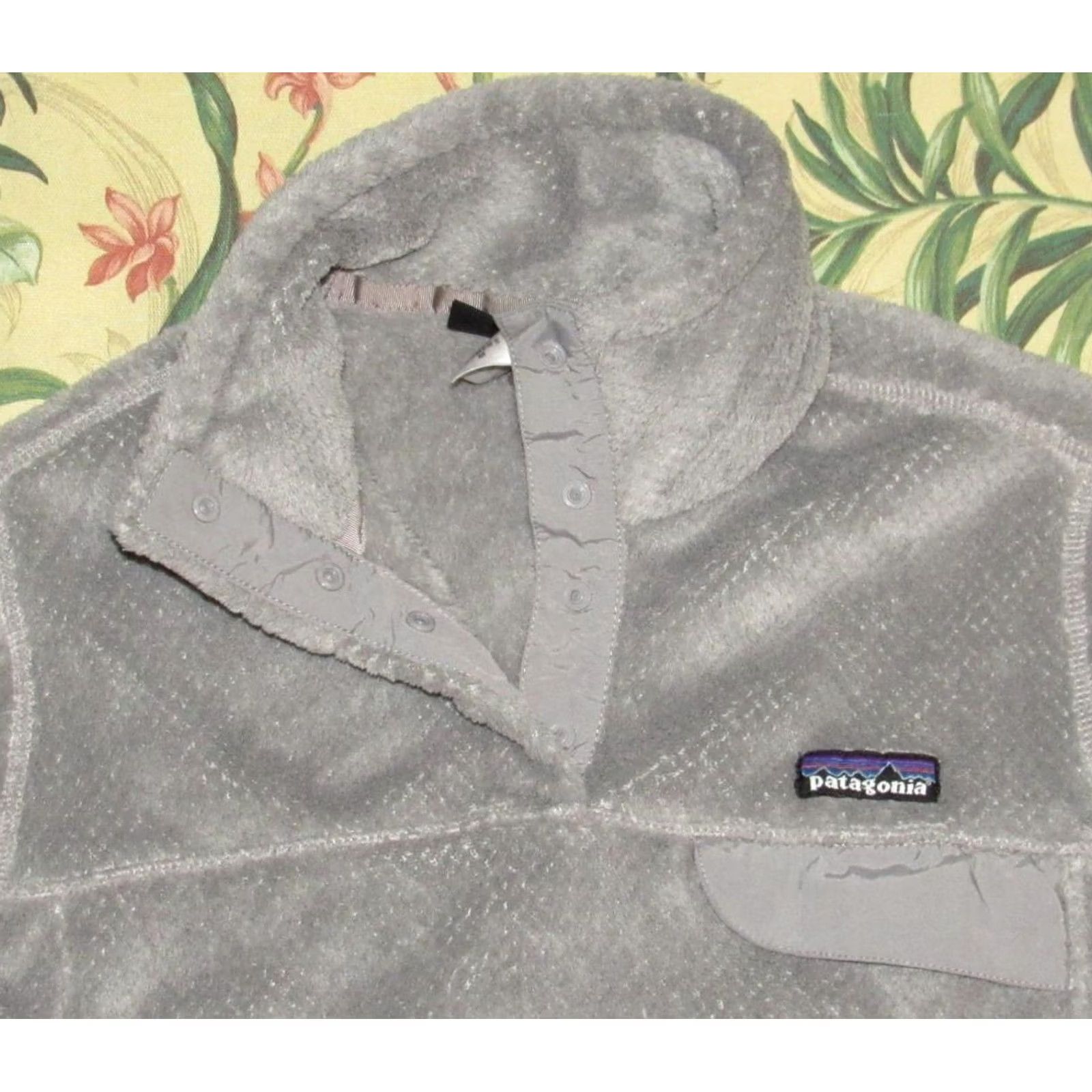 Patagonia PATAGONIA Grey Re Tool Snap T Fleece Jacket Medium M Women Size M / US 6-8 / IT 42-44 - 2 Thumbnail