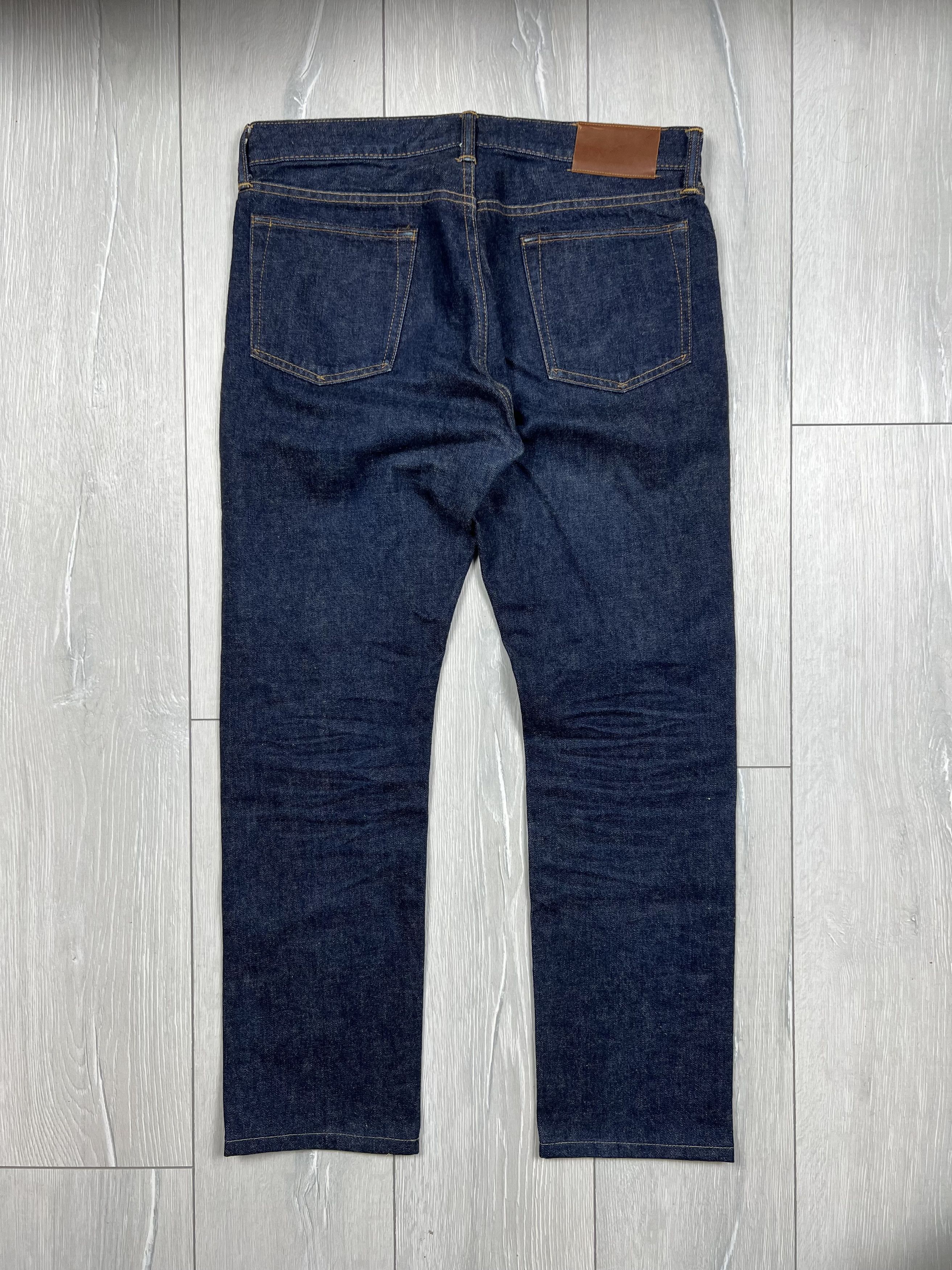 Suitsupply Suitsupply Japanese Selvage Denim Slim Fit Jeans Pants Size US 32 / EU 48 - 10 Thumbnail