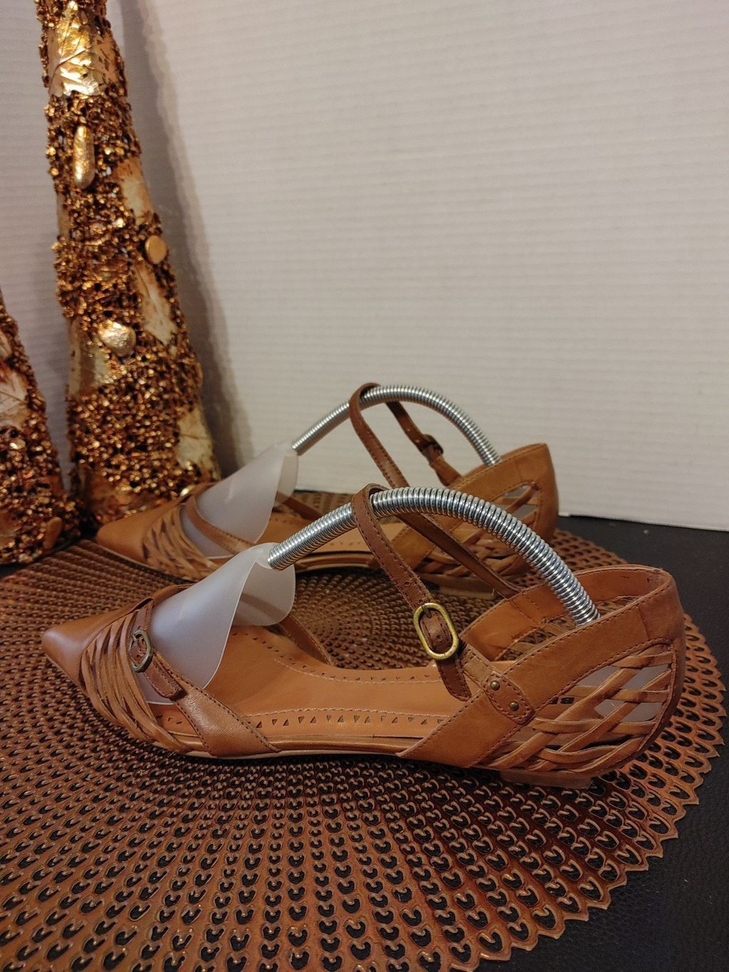 Bronx and Banco Bronx leather sandals size 40 Size US 9 / IT 39 - 3 Thumbnail