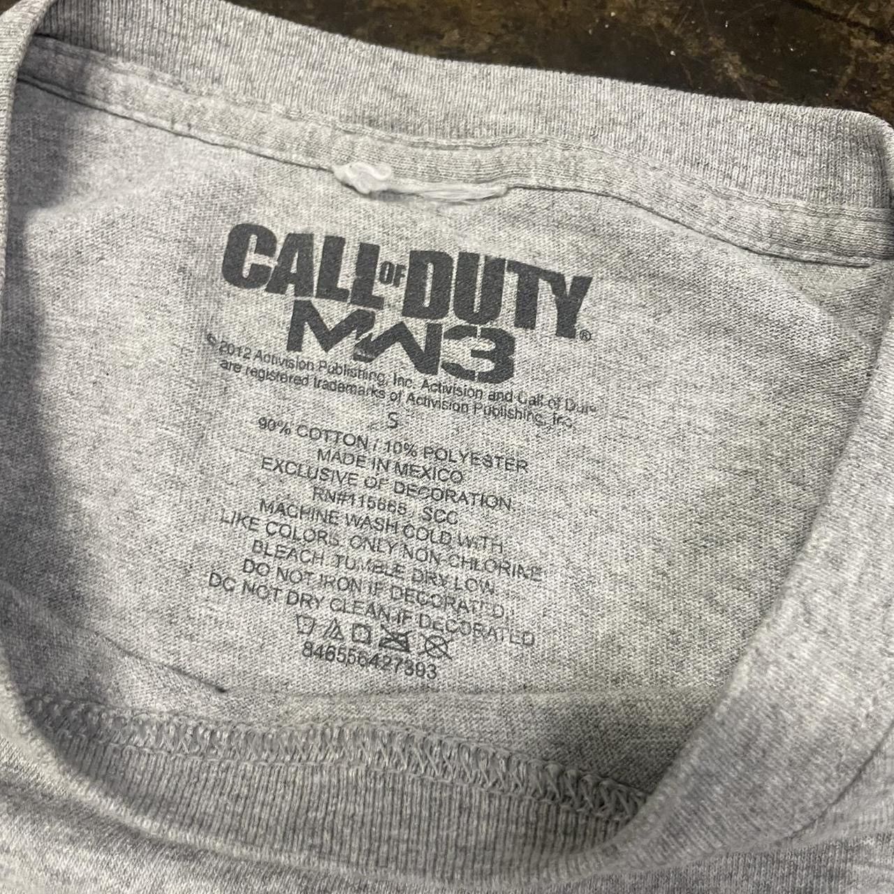 Other 2012 Activision Call Of Duty Modern Warfare 3 Tee Size US S / EU 44-46 / 1 - 4 Thumbnail