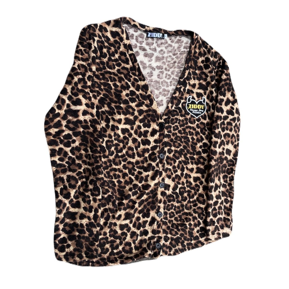 If Six Was Nine 2000s Japanese archive Vkei Leopard Cardigan Y2K Size US XS / EU 42 / 0 - 3 Thumbnail