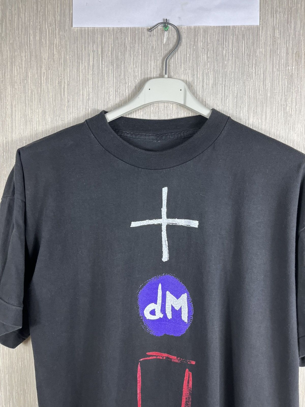 Band Tees Vintage Depeche Mode 1993 tee single stitch t-shirt DP plus Size US L / EU 52-54 / 3 - 3 Thumbnail