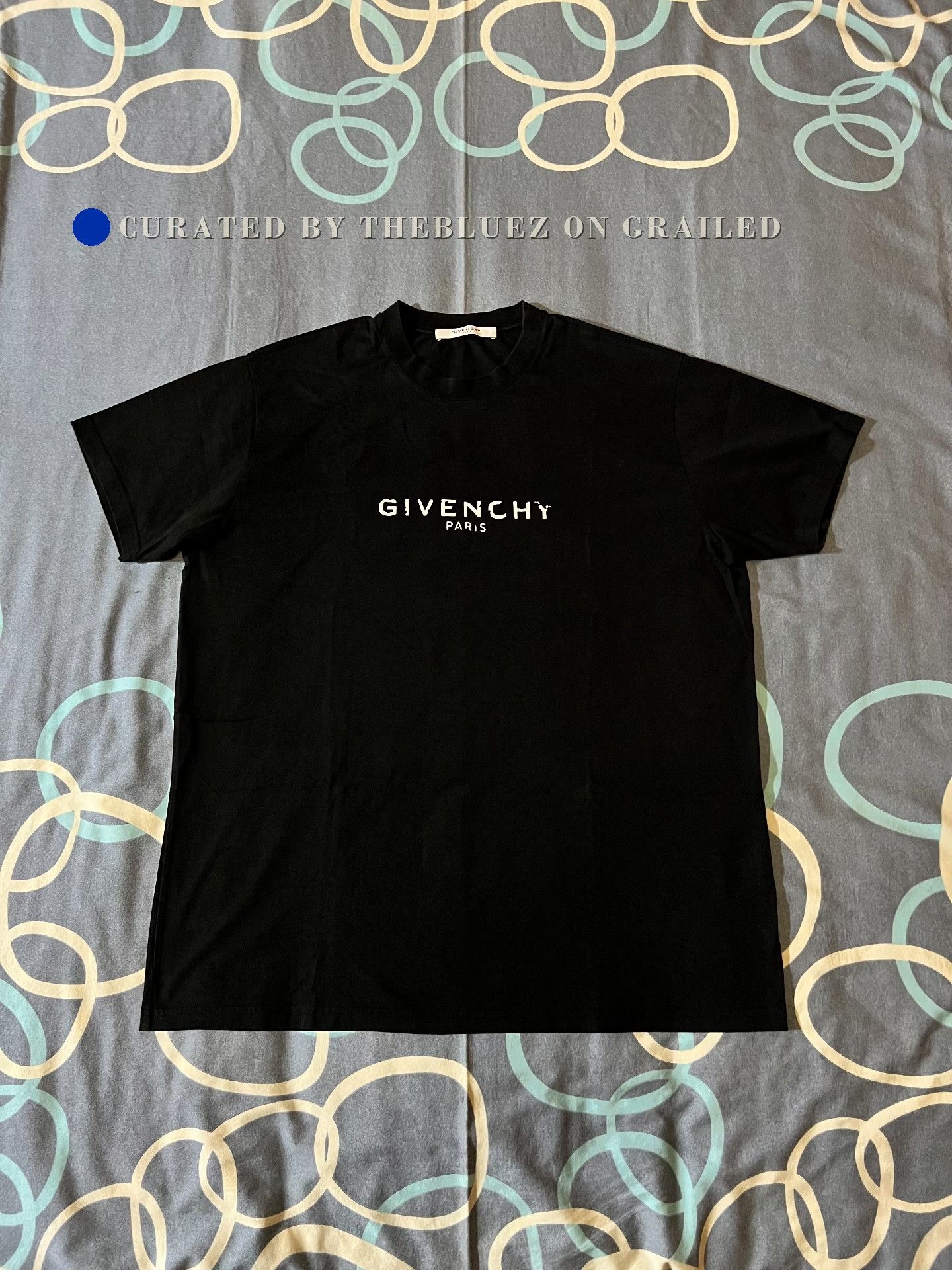 Givenchy Givenchy Dissolved Slogan Print T-shirt Size US S / EU 44-46 / 1 - 1 Thumbnail