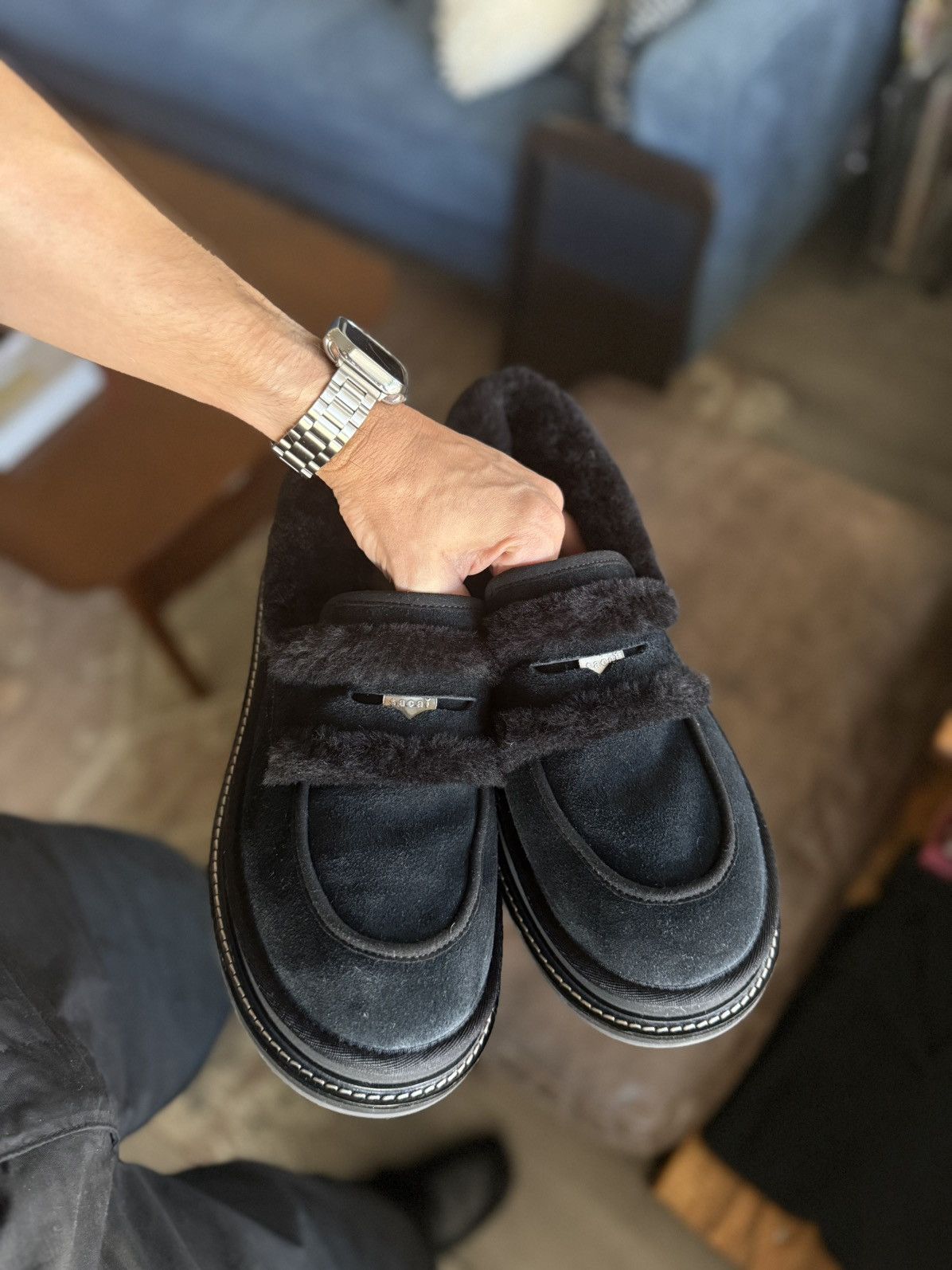 Sacai × Ugg Sacai x Ugg Loafer | Grailed