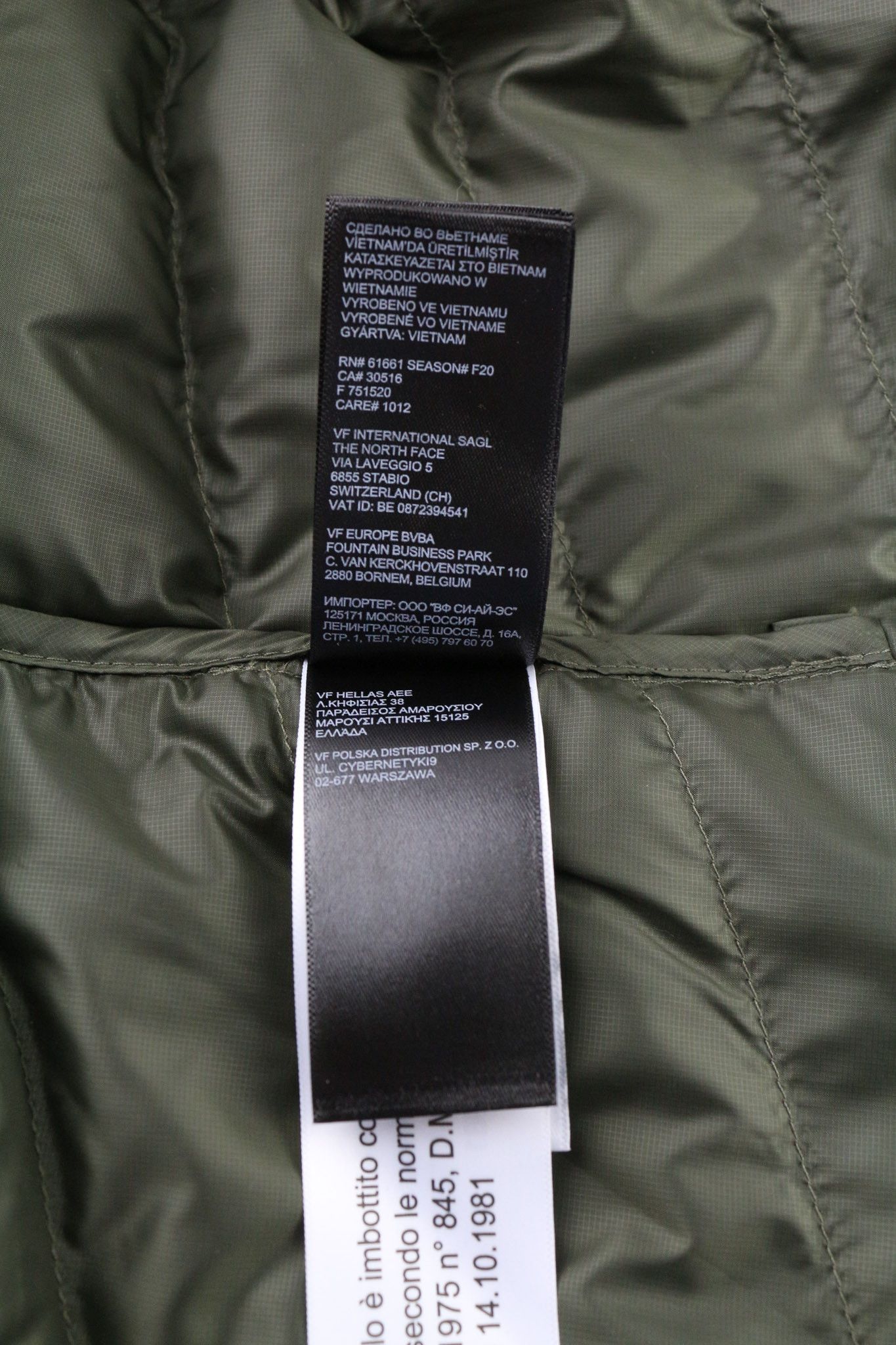 The North Face S 800 Down Hooded High Neck Jacket 79648 Size S / US 4 / IT 40 - 11 Thumbnail