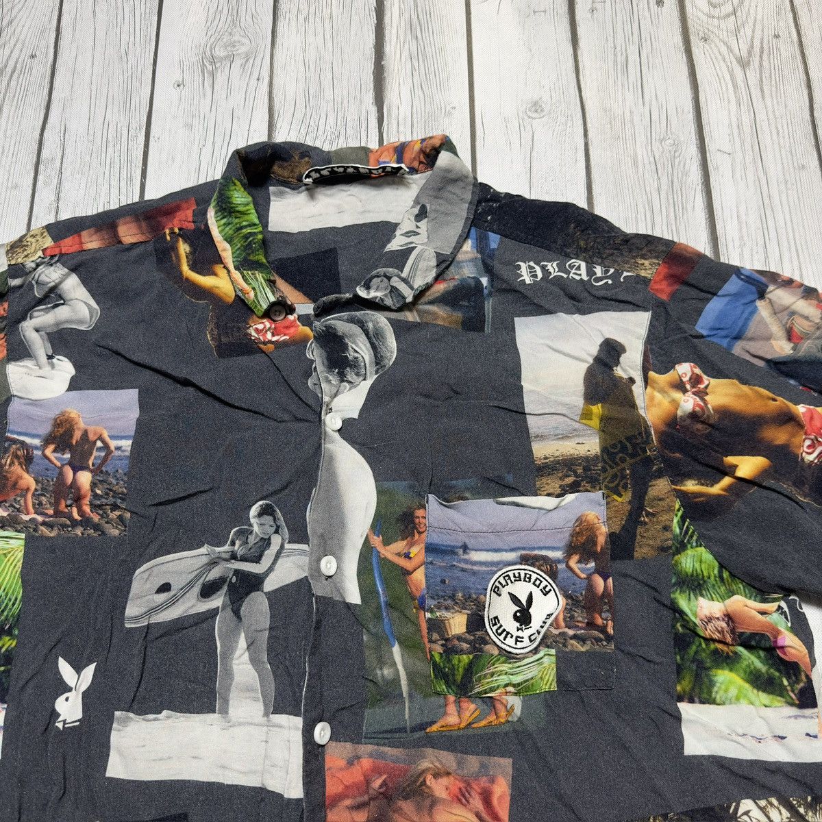 Pacsun × Playboy Playboy Surf Club shirt Size US L / EU 52-54 / 3 - 3 Thumbnail