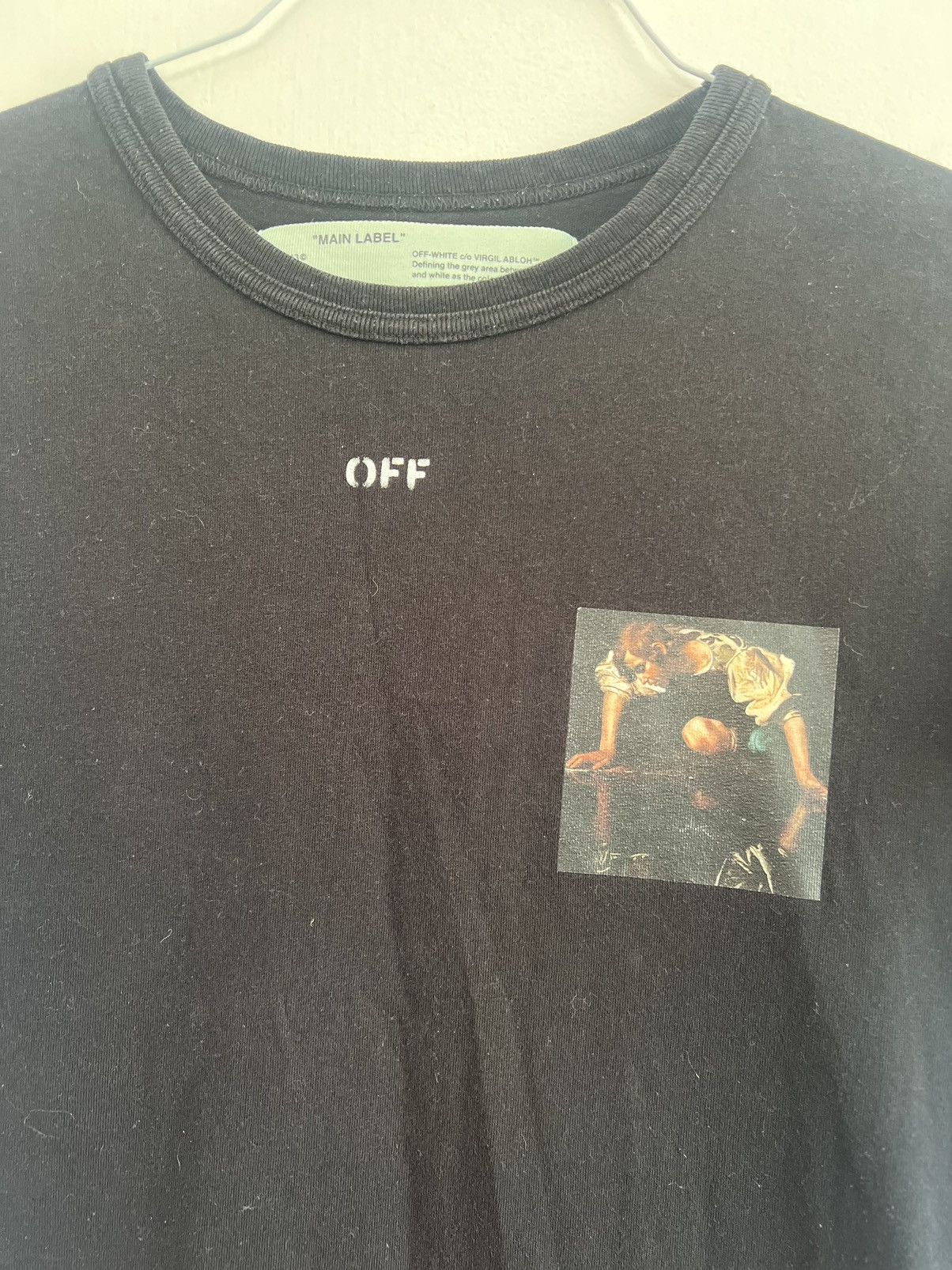 Off-White Off white Caravaggio TEE Size US S / EU 44-46 / 1 - 4 Thumbnail