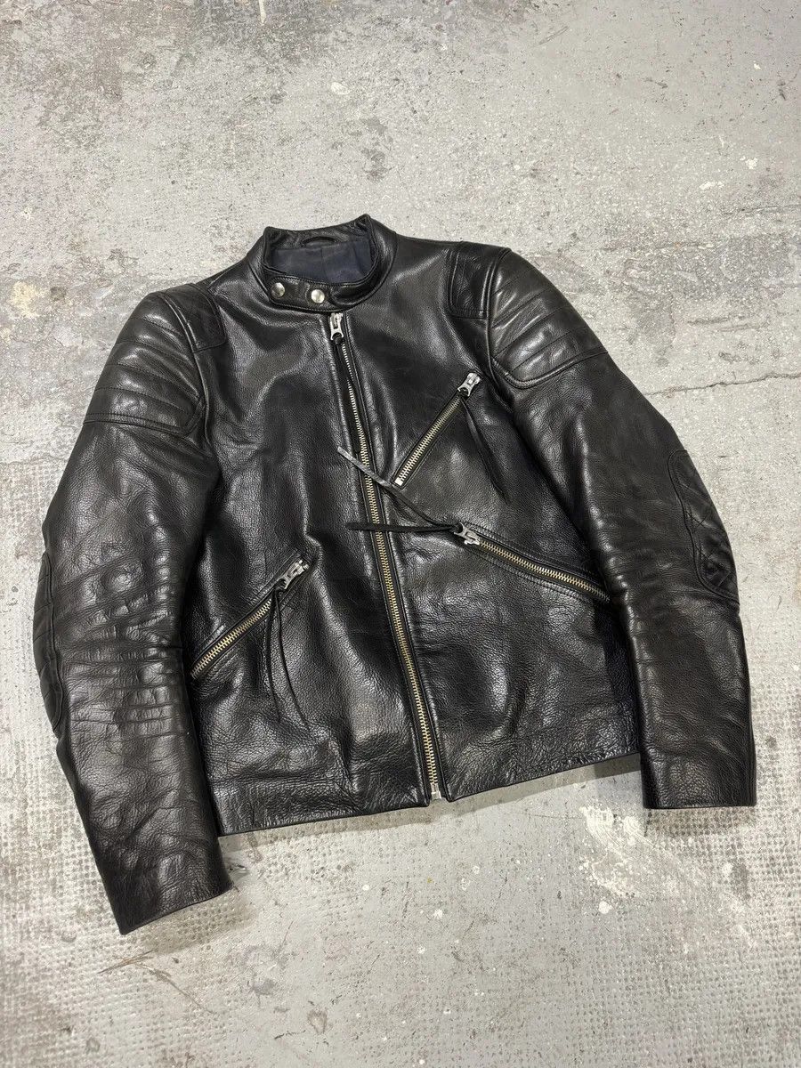 Acne Studios AW2011 Acne Studios Padded Multi Zips Biker Calf Leather Jacket Size US S / EU 44-46 / 1 - 8 Thumbnail