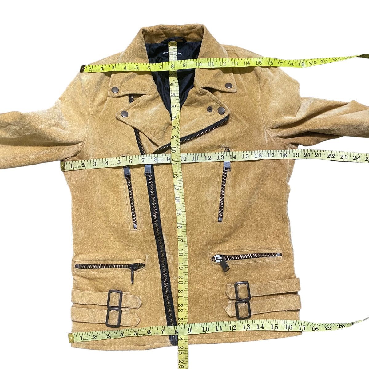 JACKROSE Jackrose Velvet Double Collar Jacket Zipper Size M / US 6-8 / IT 42-44 - 8 Thumbnail