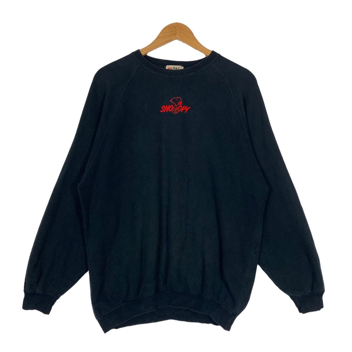 Japanese Brand × Peanuts Vintage 90s Peanuts Big Logo Crewneck Sweatshirt Size US L / EU 52-54 / 3 - 2 Thumbnail