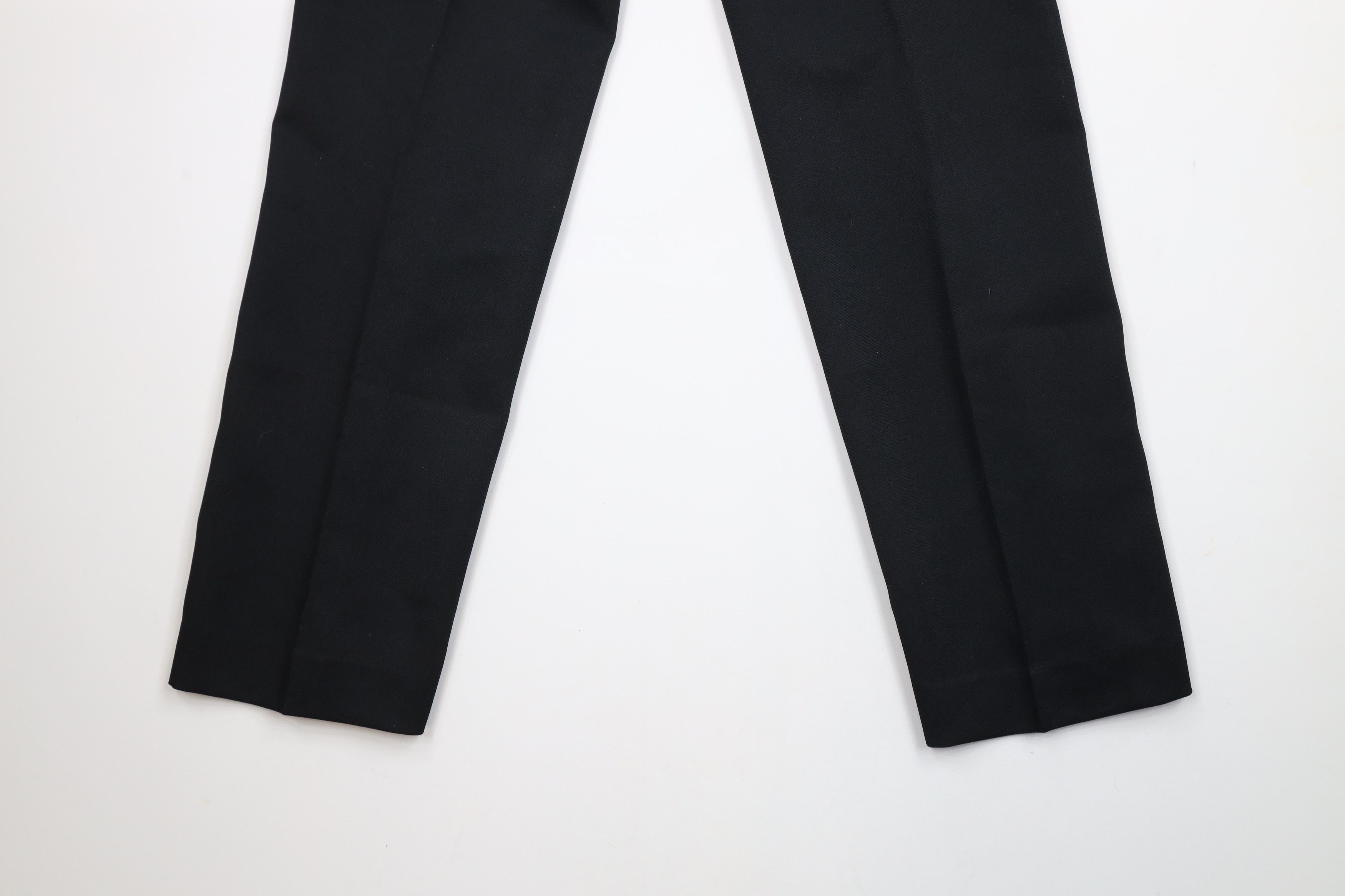 Vintage Vintage 70s Streetwear Wide Leg Chino Pants Black USA Size US 32 / EU 48 - 11 Thumbnail