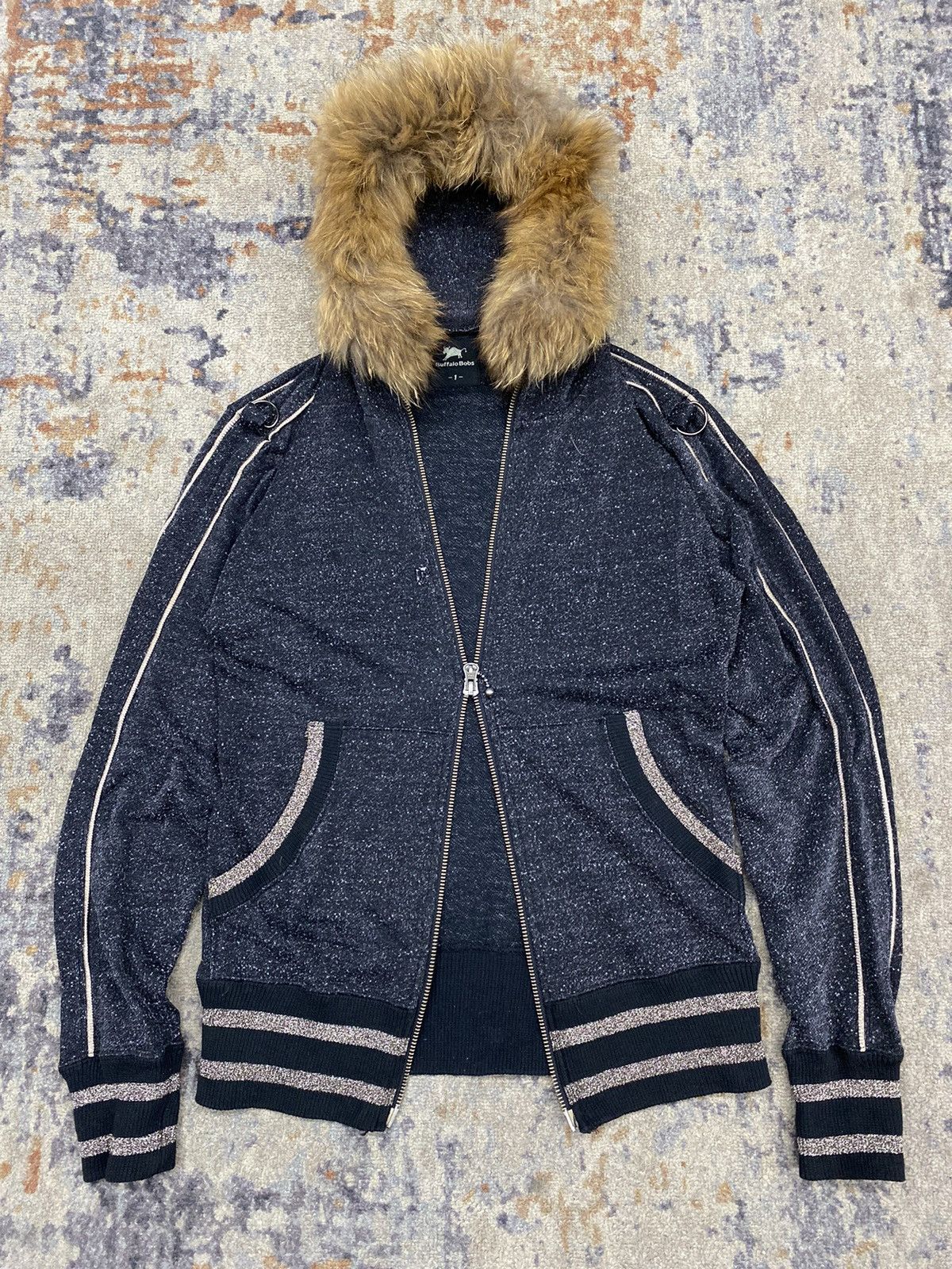 BUFFALO BOBS buffalo bobs faux fur hoodie crazy gothic ifsx style Size US M / EU 48-50 / 2 - 2 Thumbnail