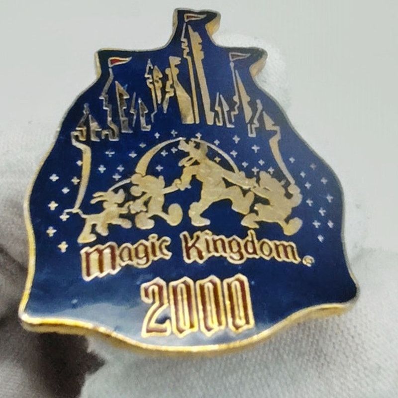 Disney WDW Magic Kingdom 2000 Silhouette Parade Enamel Pin Size ONE SIZE - 5 Thumbnail