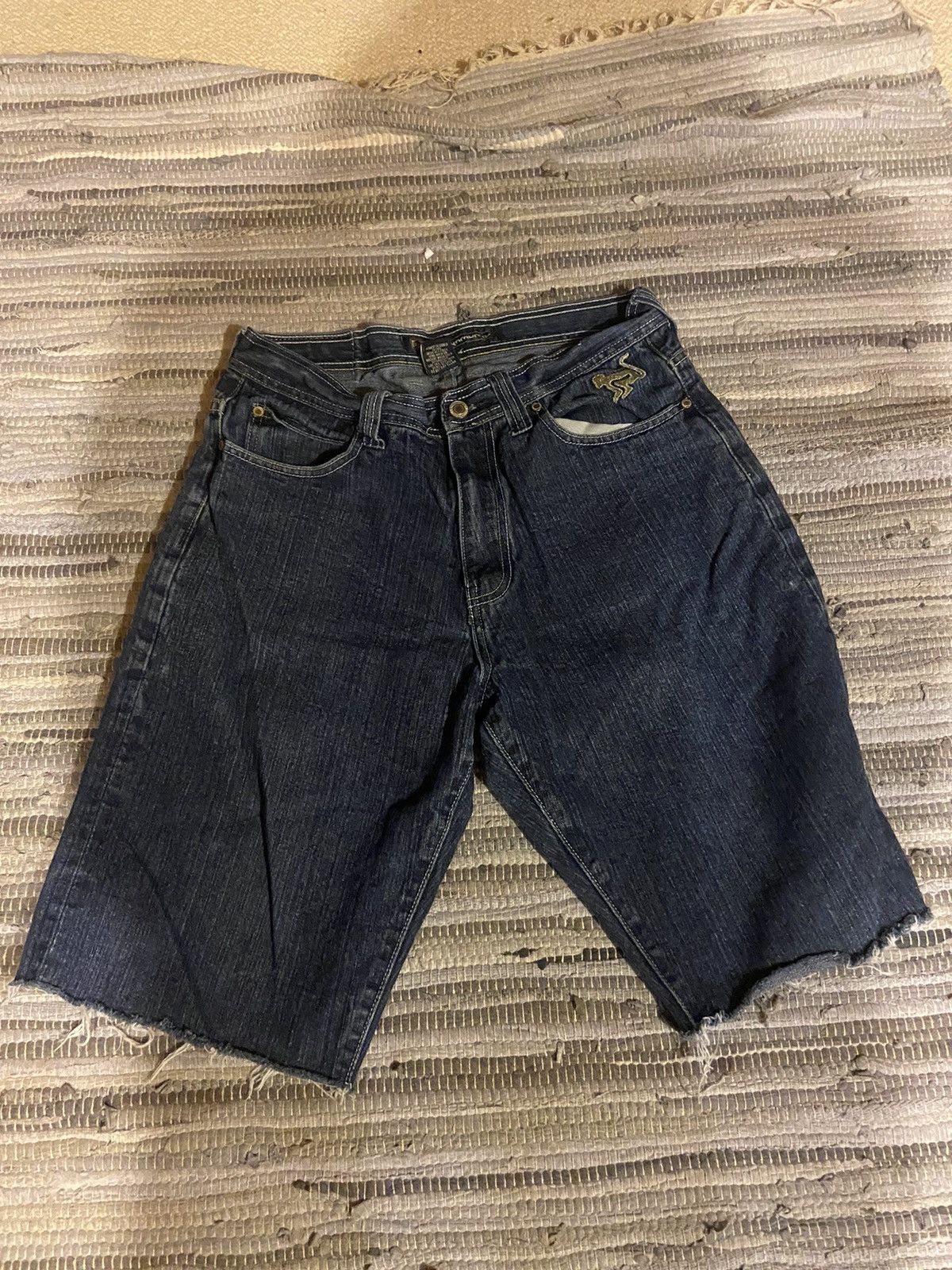 DrunknMunky Drunk munky denim custom jorts Size US 33 - 1 Thumbnail
