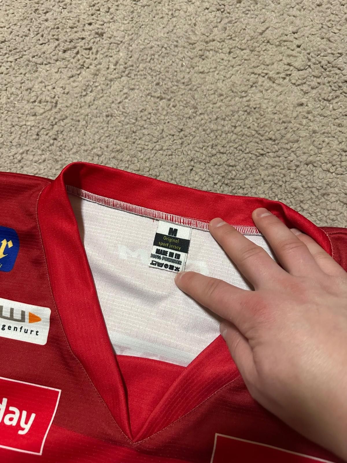 Ccm CCM KAC Klagenfurt 2022/23 Hockey Ice Jersey Sz M #80Rossi Size US M / EU 48-50 / 2 - 5 Thumbnail