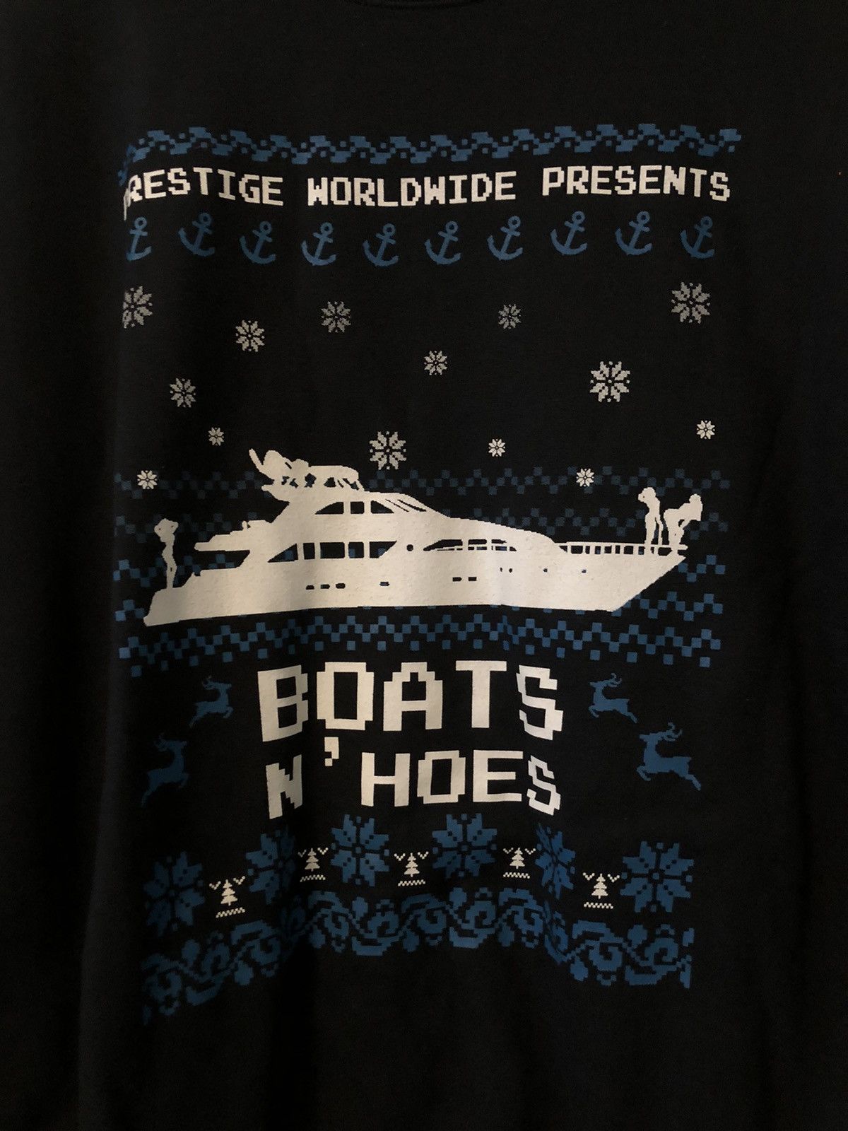Bleach Goods Stepbrothers Boats N Hoes Crewneck Sweatshirt Men’s Size XL Size US XL / EU 56 / 4 - 2 Thumbnail