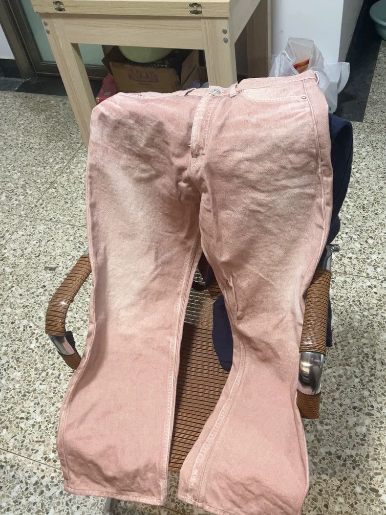 Our Legacy Our Legacy Pink digital printed jeans Size US 32 / EU 48 - 2 Thumbnail