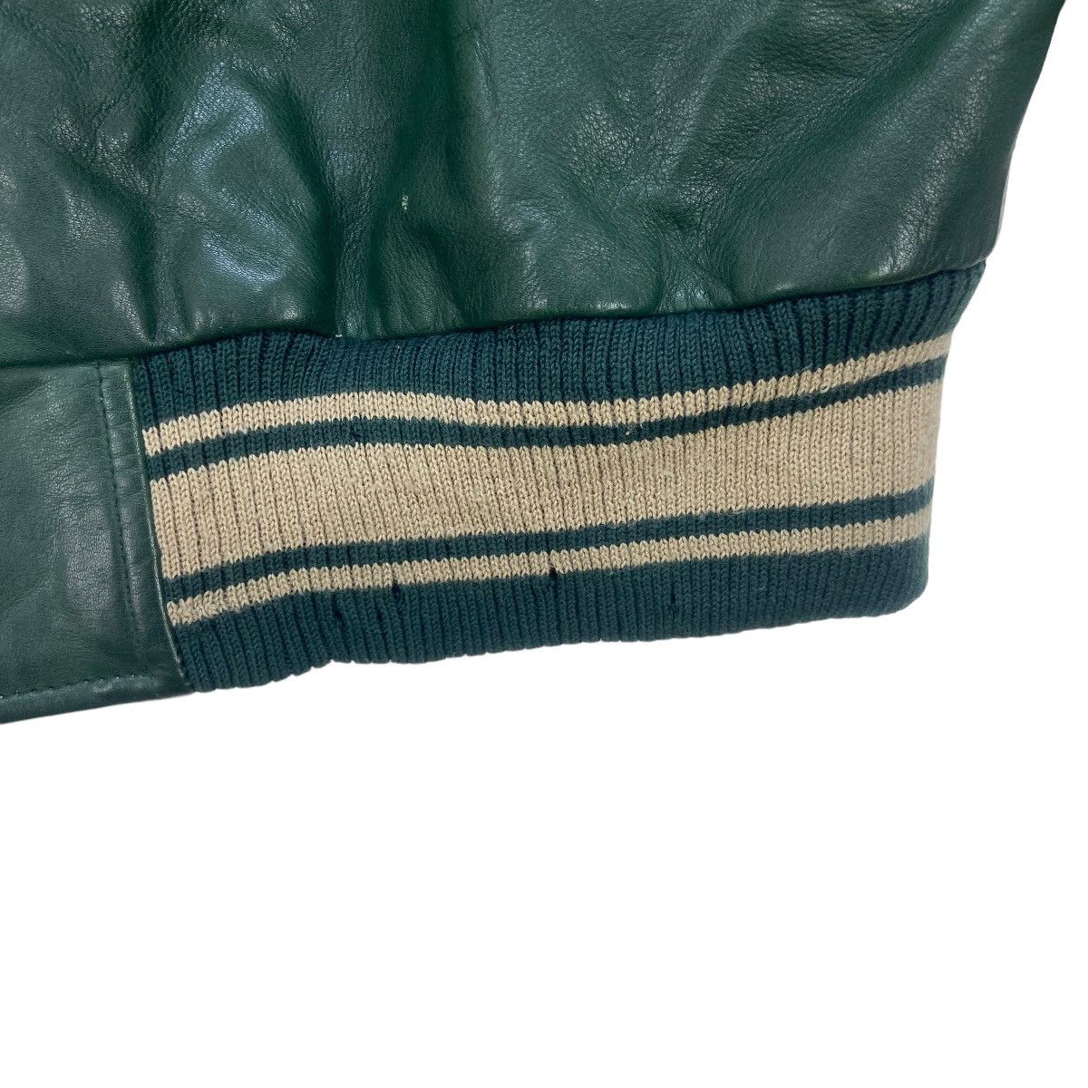 Genuine Leather Vintage O Henry Rancher Leather Varsity Jacket Size US M / EU 48-50 / 2 - 7 Thumbnail