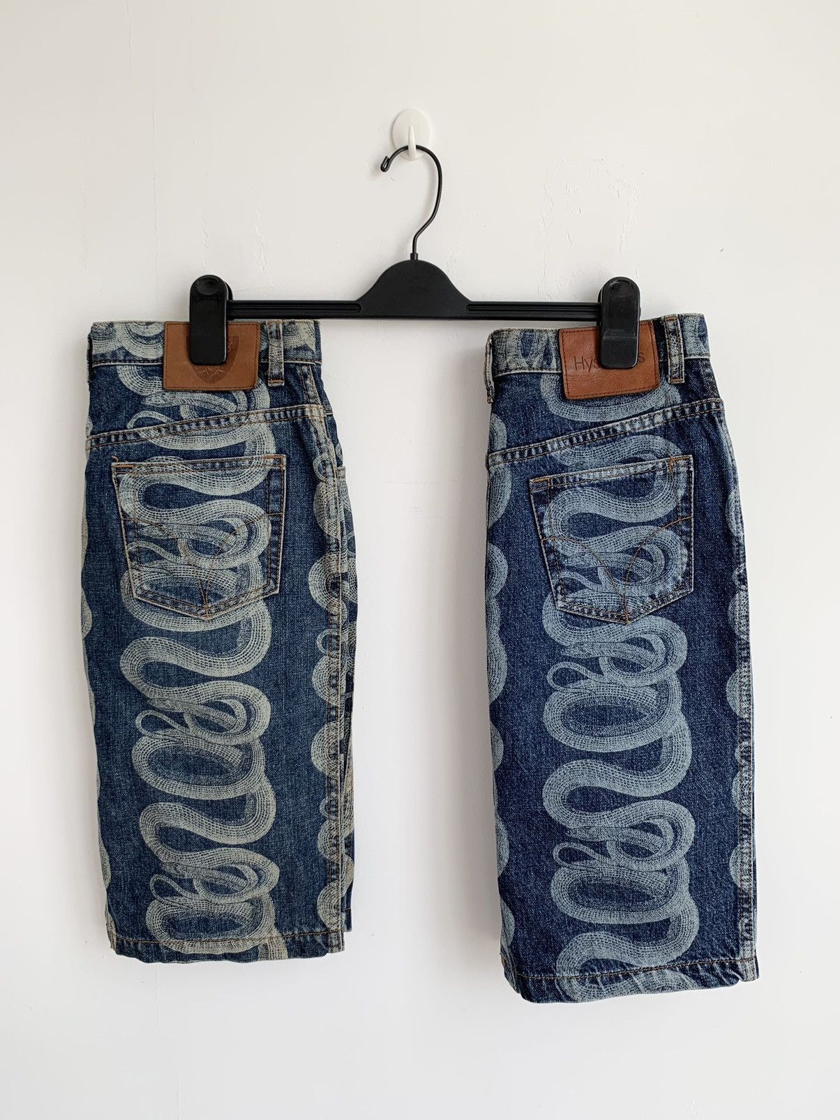 Hysteric Glamour 2000s Hysteric Glamour Snake Denim Skirt y2k Size 29" - 3 Thumbnail