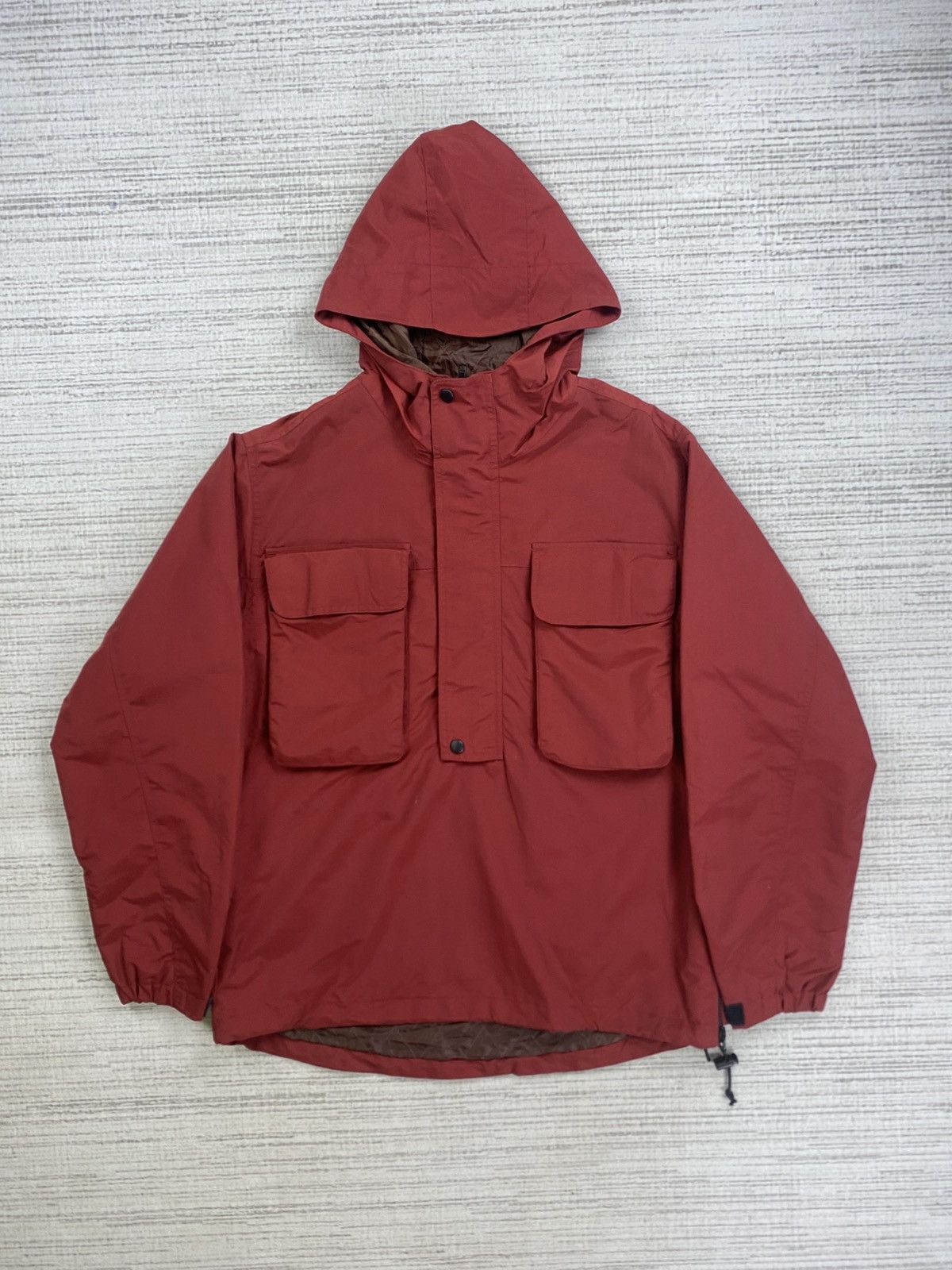 Japanese Brand 🔥Corisco Breasted Pocket Halfzip Pullover Anorak Jacket Size US M / EU 48-50 / 2 - 1 Thumbnail
