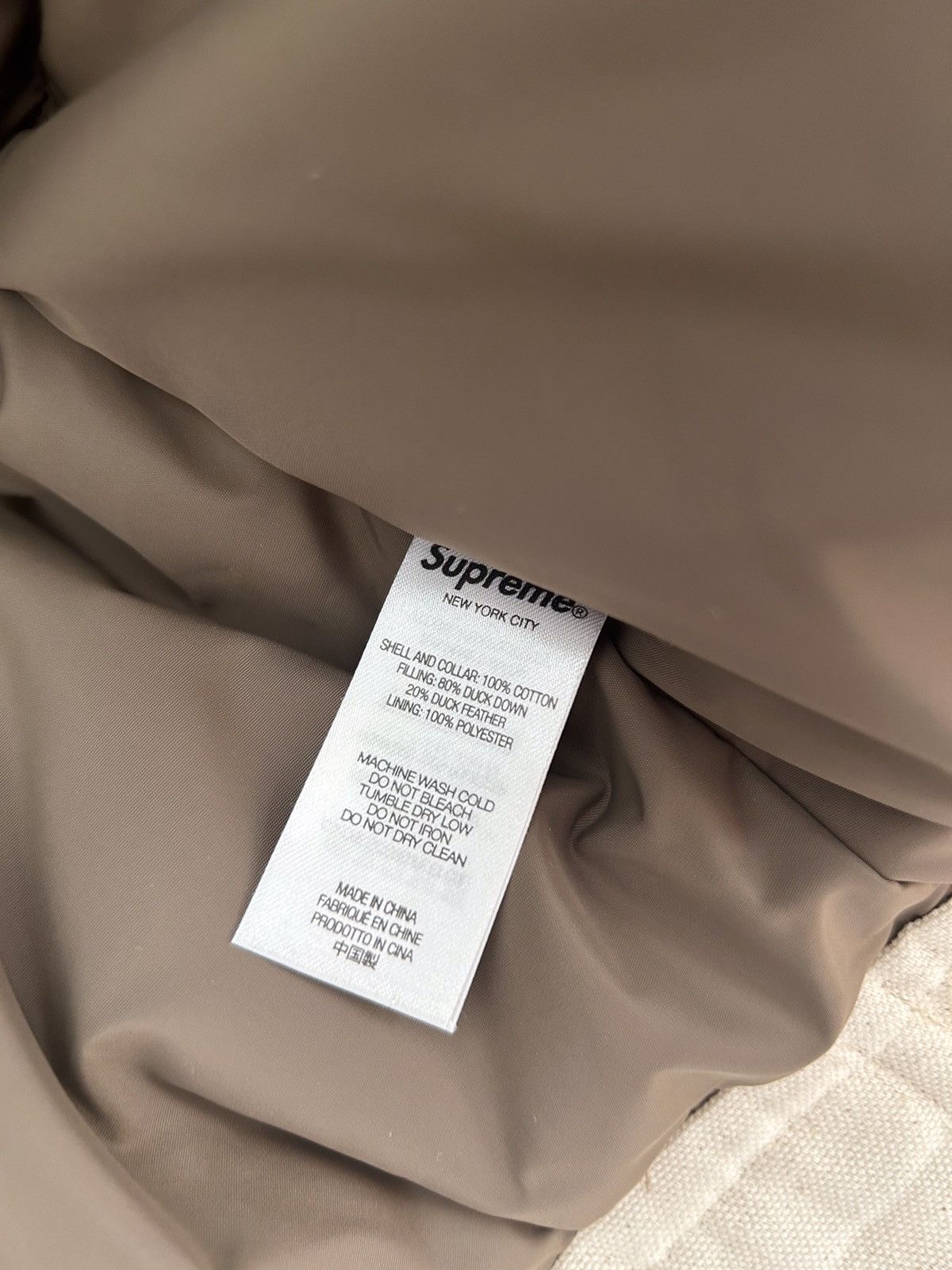 Schott × Supreme Supreme x Schott insulated canvas work jacket 🥧 Size US S / EU 44-46 / 1 - 4 Thumbnail