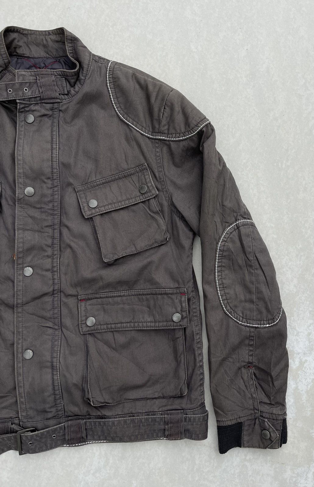 Le Grande Bleu (L.G.B.) 🔥Vintage Ball Raider Jacket With Belt Size US L / EU 52-54 / 3 - 8 Thumbnail