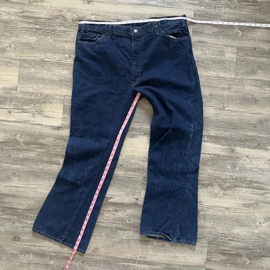 Levi's Vintage 70s Levi's 646 Flared Bellbottom Denim Jeans Size US 40 / EU 56 - 8 Thumbnail