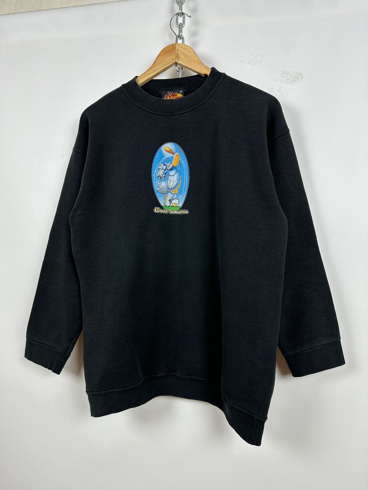Girl Skateboards Vintage World Industries Rare Skateboard Sweatshirt Size US M / EU 48-50 / 2 - 4 Thumbnail