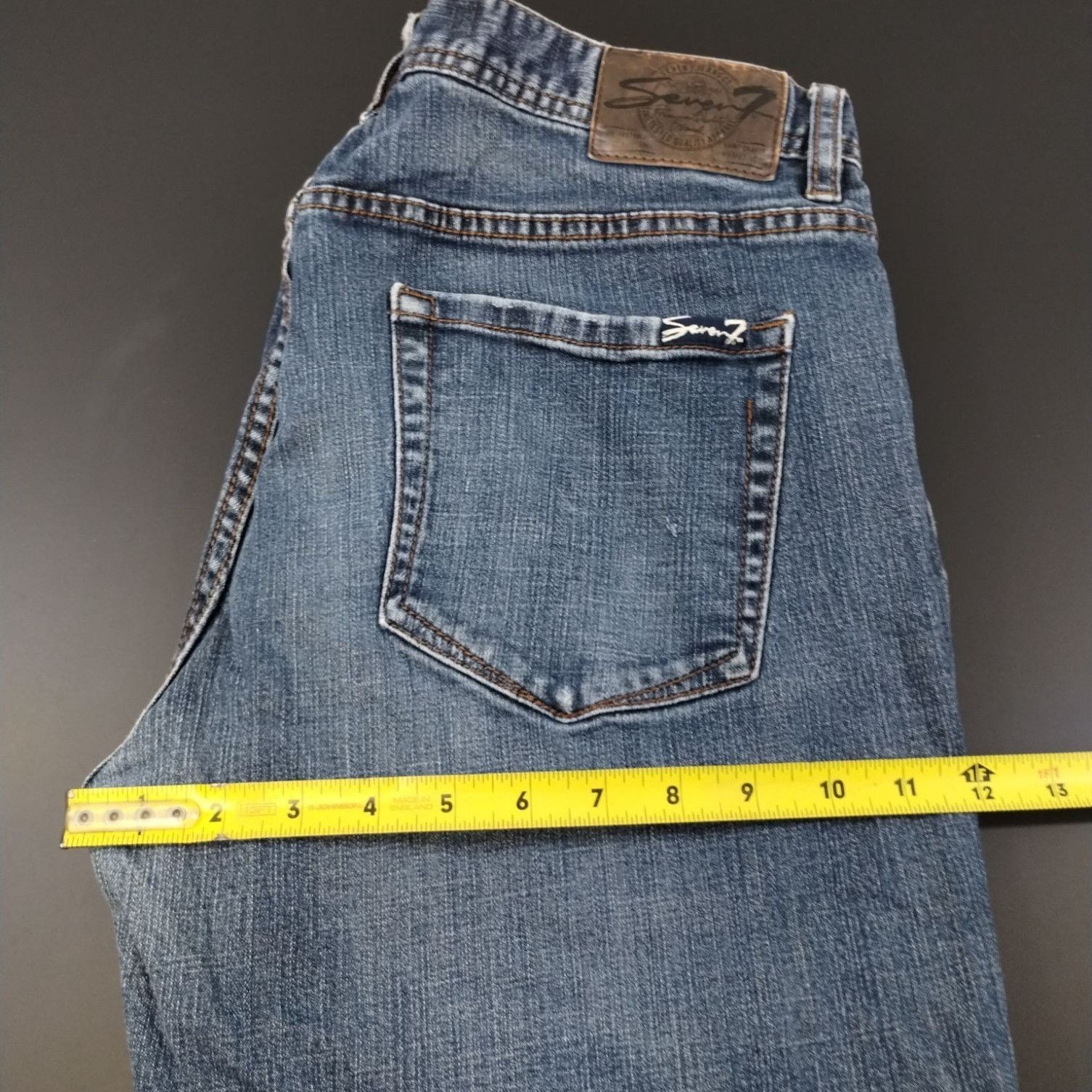 Seven 7 Seven7 Men's Blue Pants/Jeans/Skinny 34X34 SKU 4033 Size US 34 / EU 50 - 8 Thumbnail