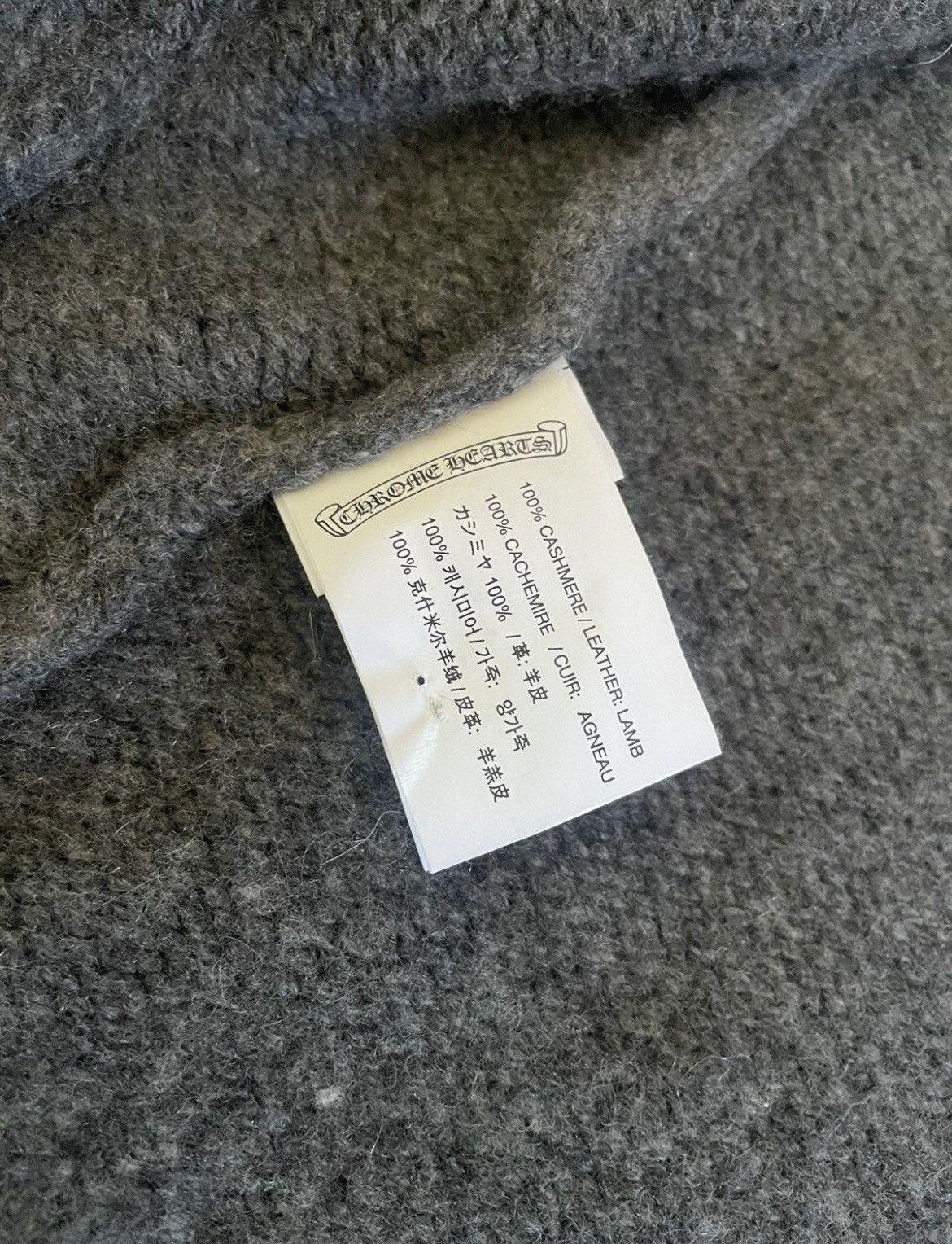 Chrome Hearts Chrome Hearts Cashmere Patched Cardigan Size US S / EU 44-46 / 1 - 8 Thumbnail
