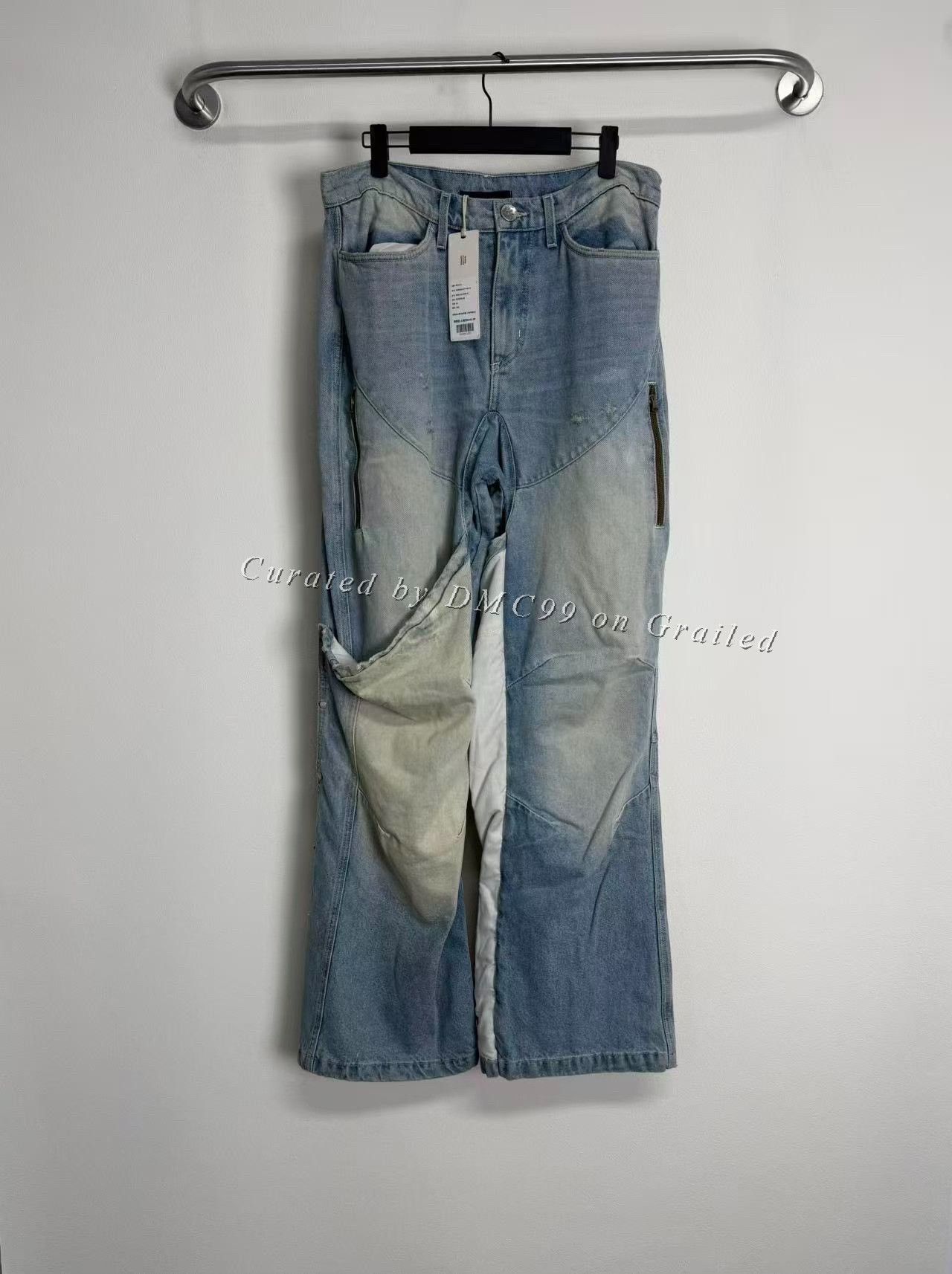 Other Miami Limited Button Fly Double-Layer Jeans Size US 30 / EU 46 - 1 Thumbnail
