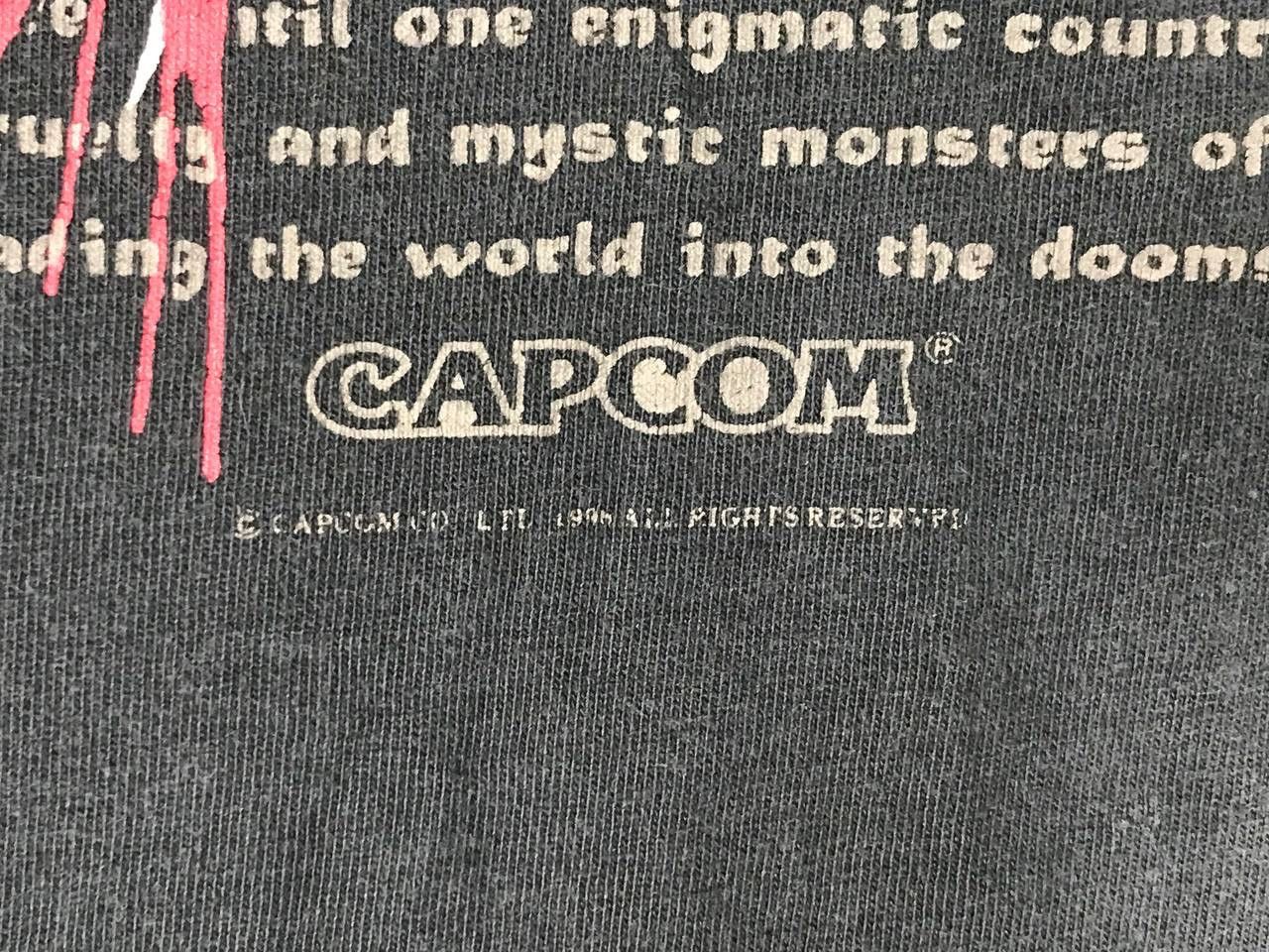 Vintage Vintage 1998 No Mercy street fighter capcom Playstation Size US L / EU 52-54 / 3 - 4 Thumbnail