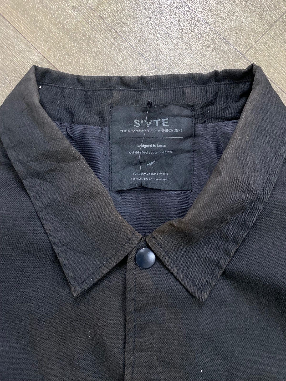 Yohji Yamamoto Vintage Yohji Yamamoto S’yte Coach Jacket Size US L / EU 52-54 / 3 - 5 Thumbnail