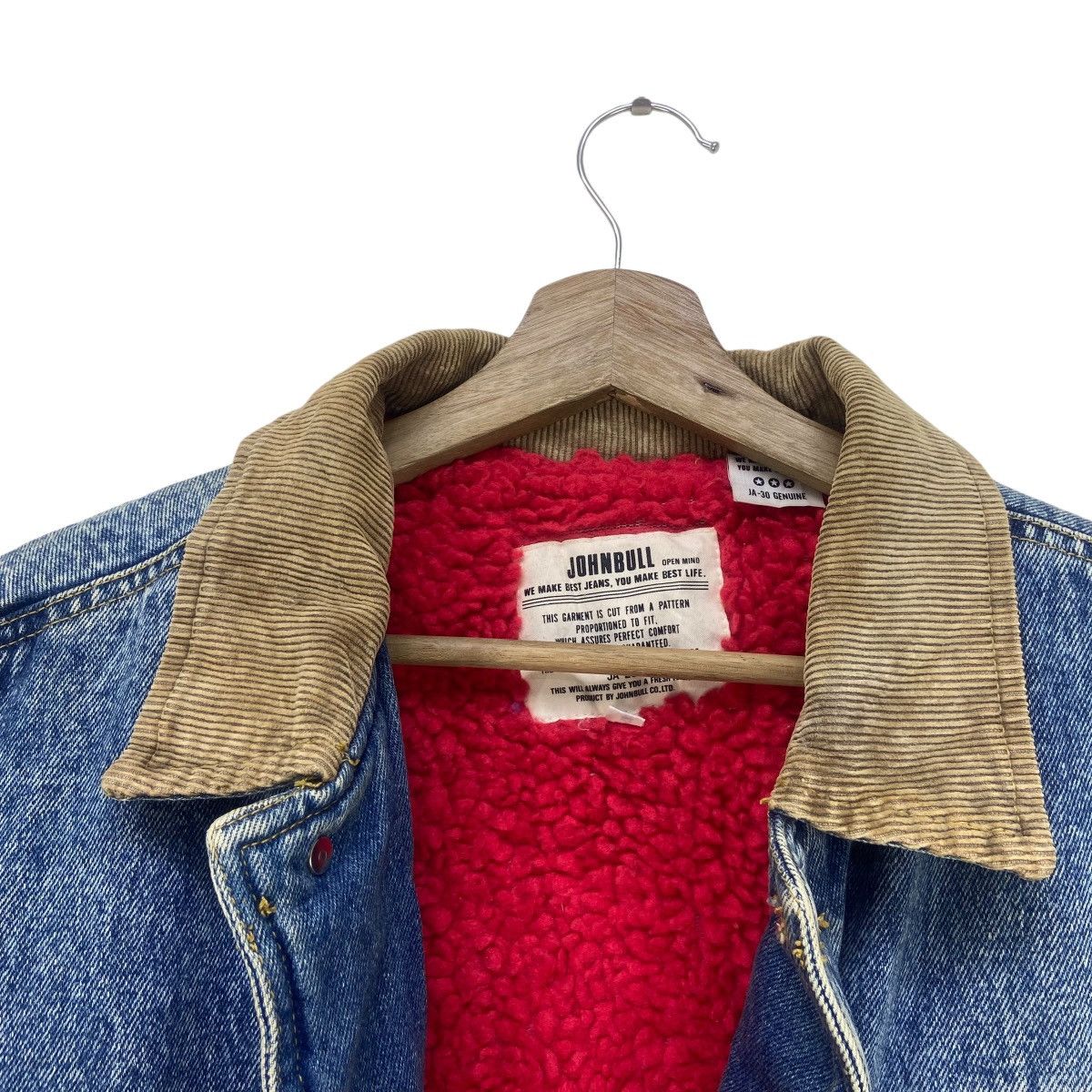 Johnbull Vintage Johnbull Worker Sherpa Lining Denim Barn Jacket Size US M / EU 48-50 / 2 - 15 Thumbnail