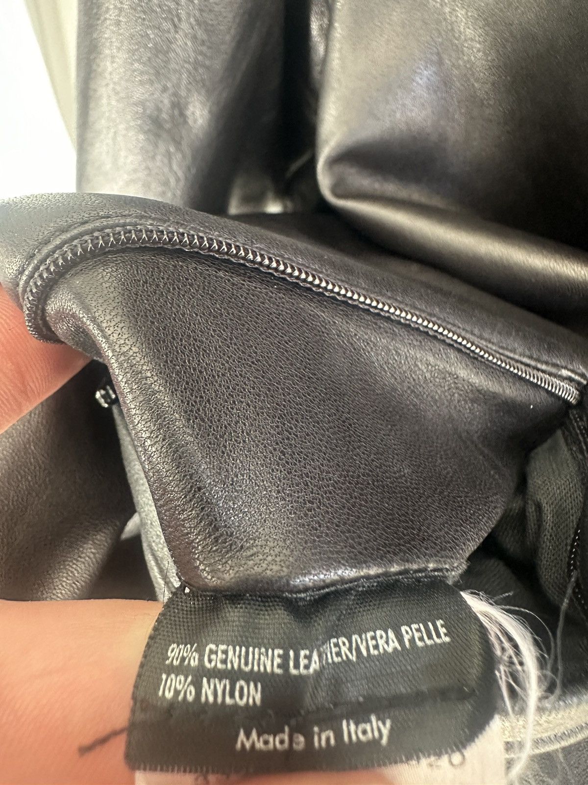 Gucci Leather Reversible Puffer Jacket Tom Ford Era Size US M / EU 48-50 / 2 - 9 Thumbnail