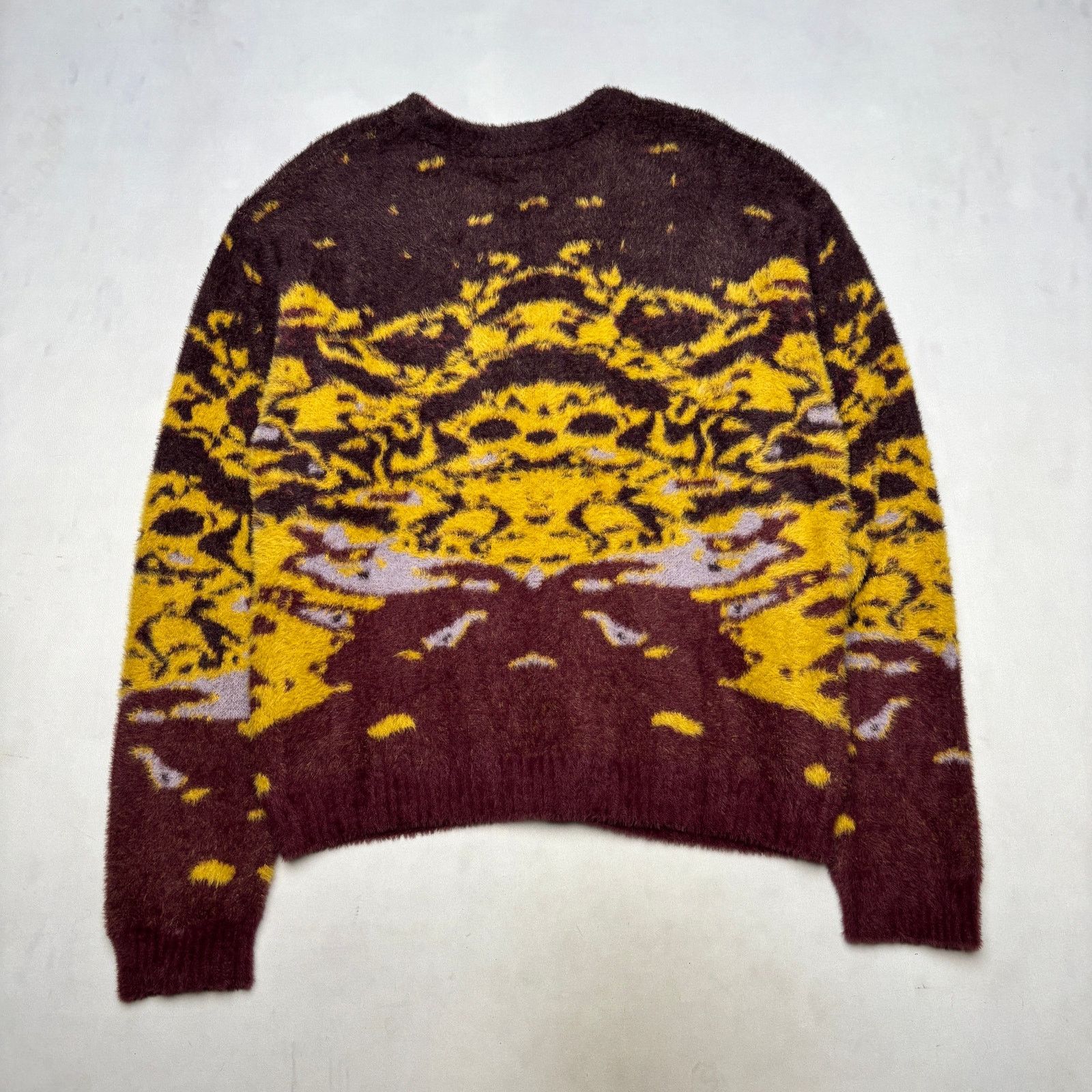 Fucking Awesome F*cking Awesome Acid Hairy Cardigan Men's Large Sweater Size US L / EU 52-54 / 3 - 3 Thumbnail
