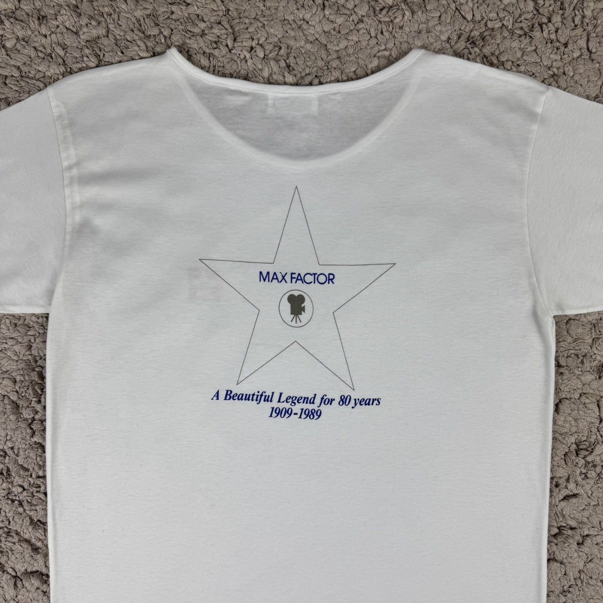 Japanese Brand Vintage Japanese Brand Max Factor Star T-shirt Size US M / EU 48-50 / 2 - 5 Thumbnail