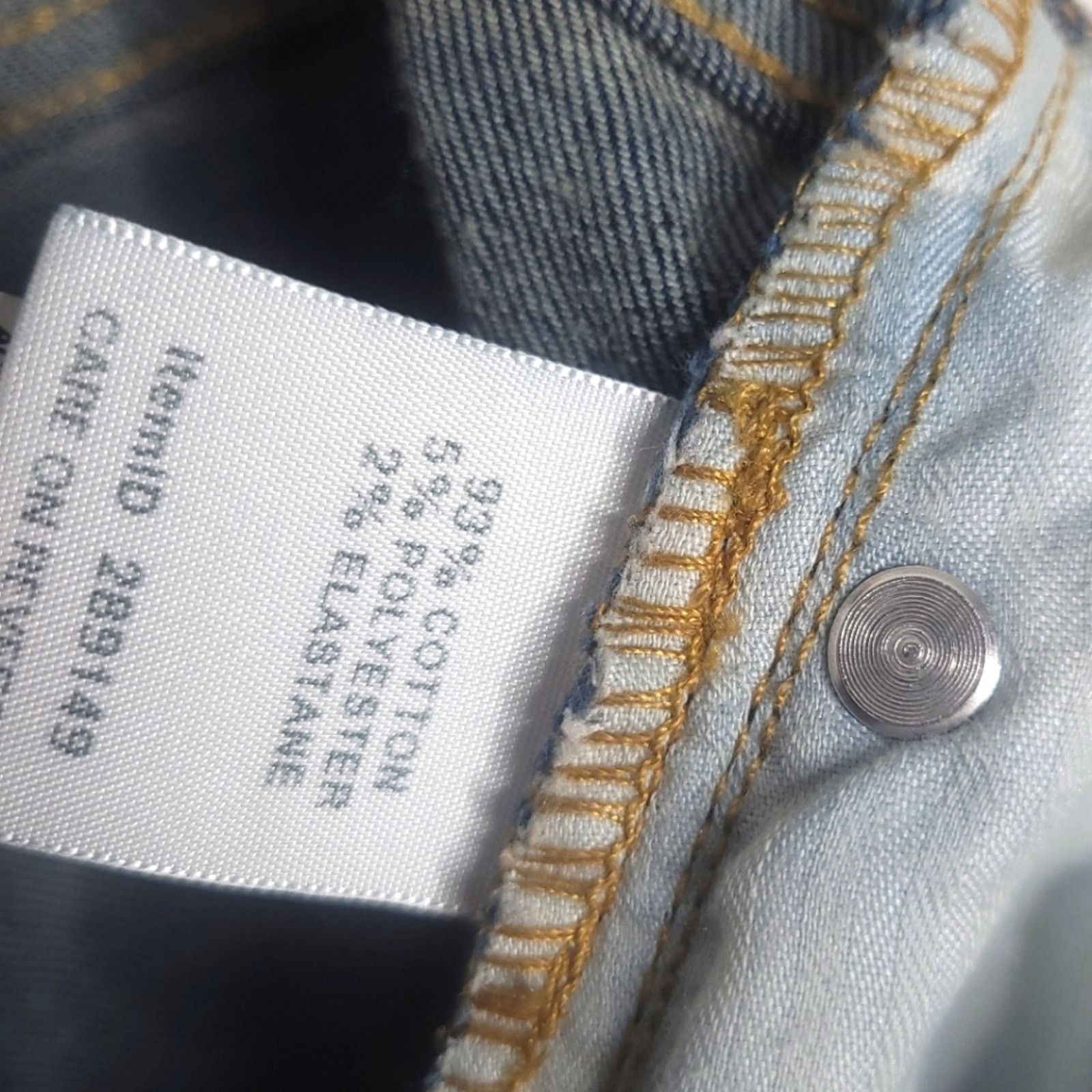 L.L. Bean LL Bean Favorite Fit Womens 16 Medium Tall Jeans High Rise Size 34" / US 12 / IT 48 - 3 Thumbnail