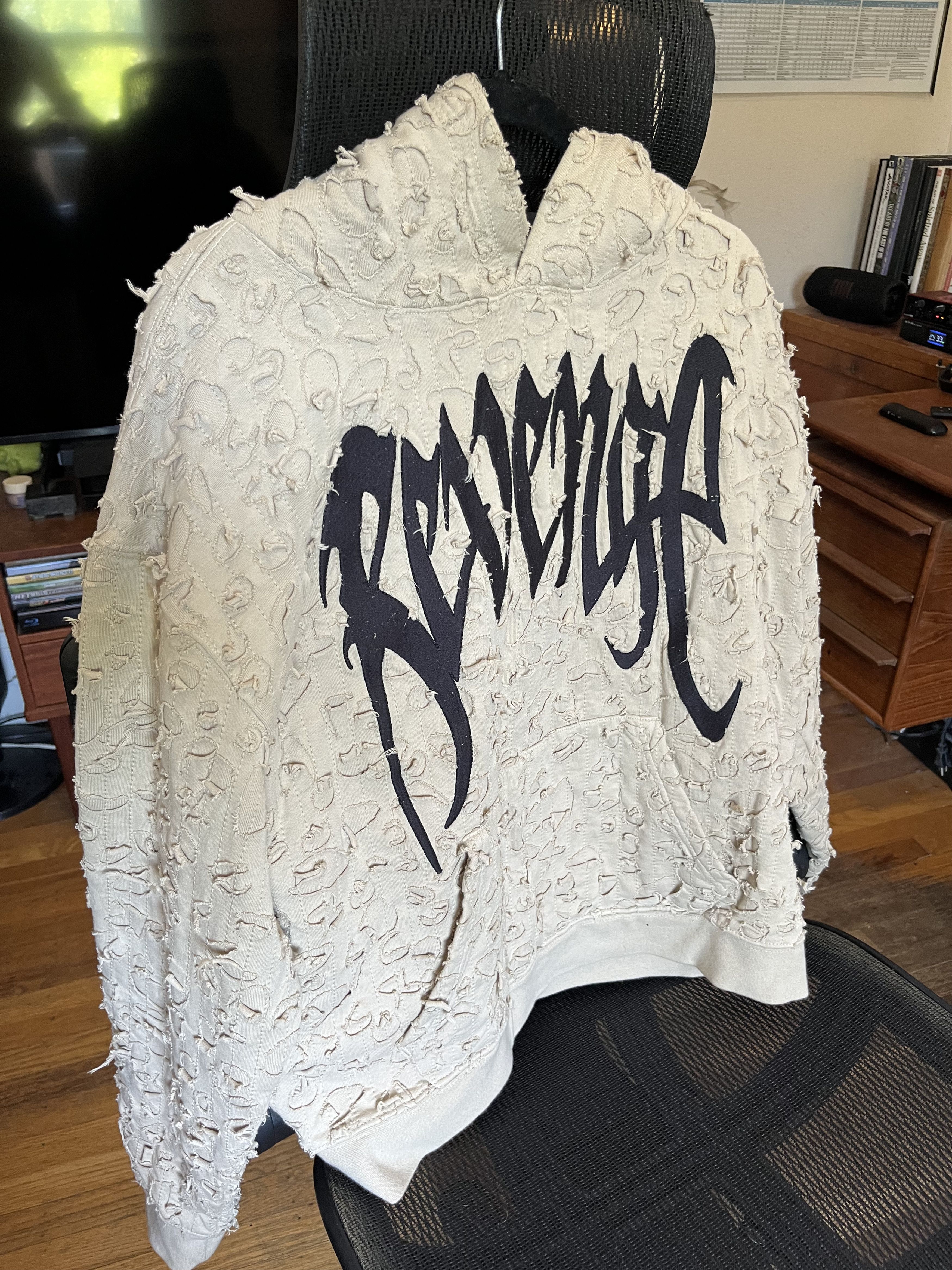 Revenge Revenge Trashed Hoodie Size US M / EU 48-50 / 2 - 1 Thumbnail