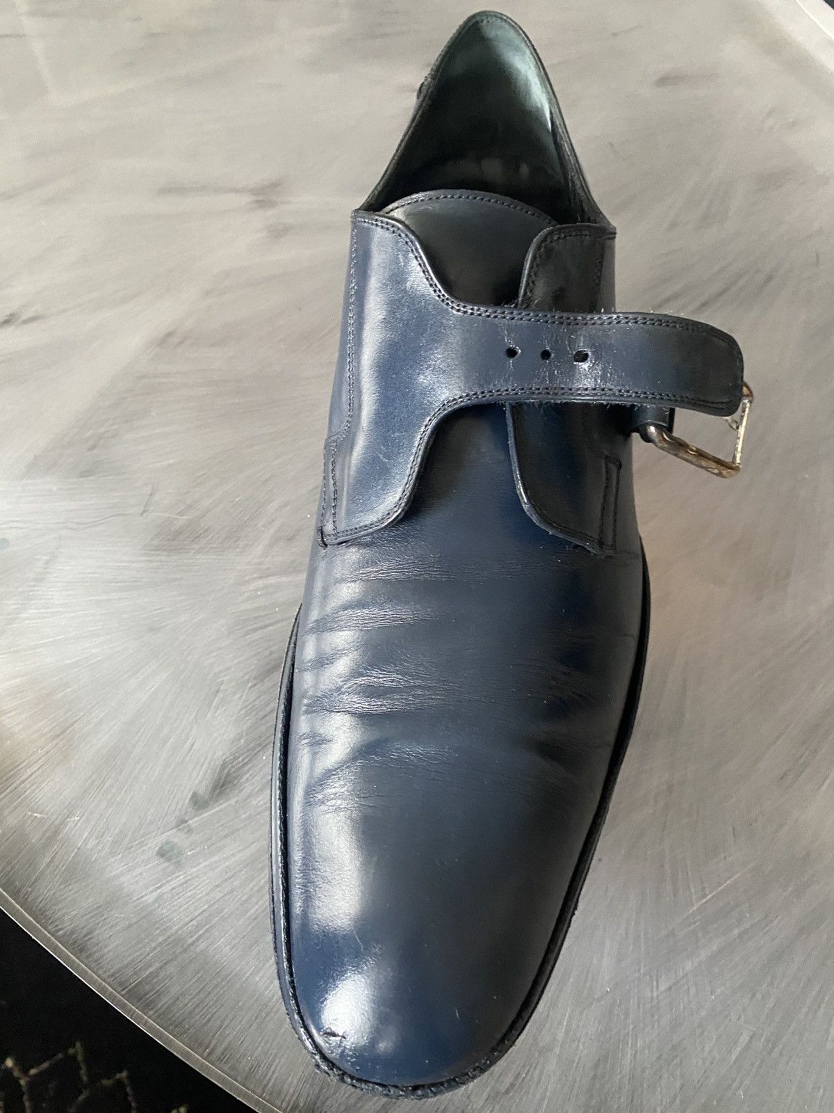 Christian Dior Monsieur Dior Blue shoes with buckle Size US 10.5 / EU 43-44 - 9 Thumbnail