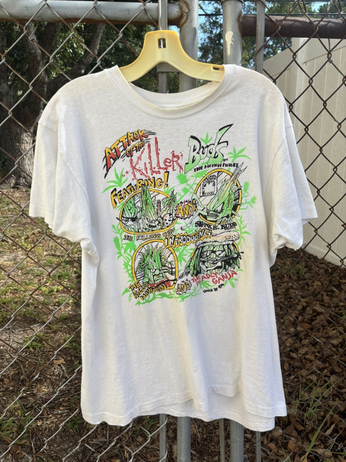 Attack of the Killer buds 1980s Vtg shirt